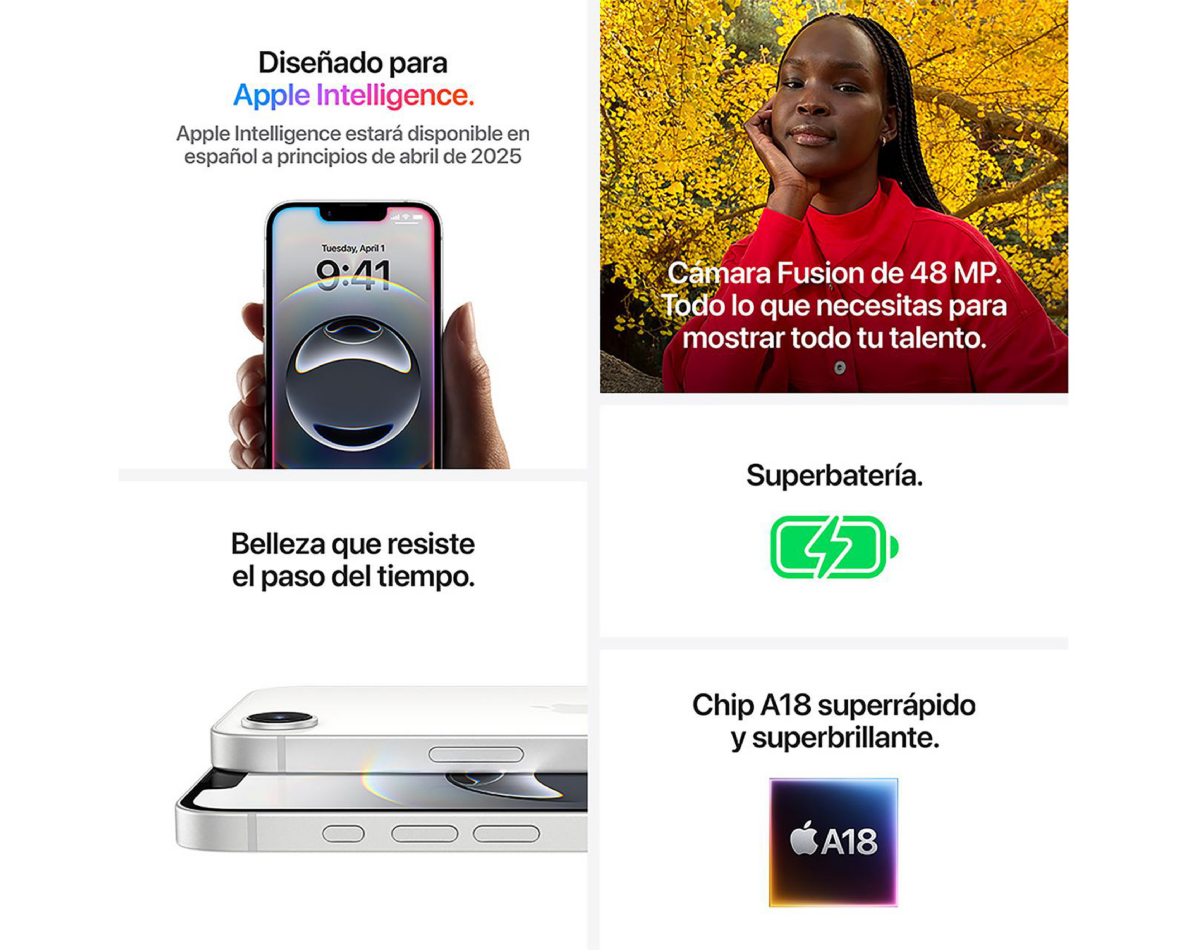 Foto 7 | iPhone 16e Telcel 128 GB Negro