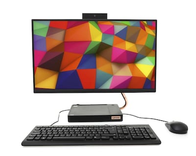 Foto 1 | Computadora de Escritorio Lenovo AIl In One IdeaCentre A540-24API 23.8" AMD Ryzen 3 8 GB RAM 1 TB HDD Negra
