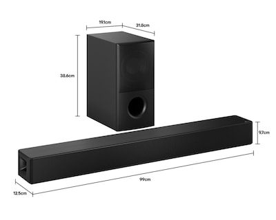 Foto 8 | Barra de Sonido LG SH5A con Subwoofer