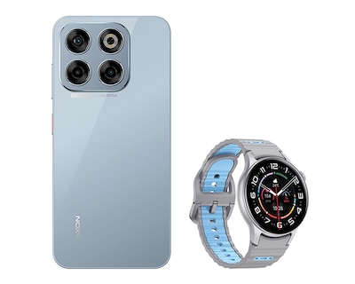 Foto 1 | Telcel ZTE Axon 70 256 GB Gris + Reloj