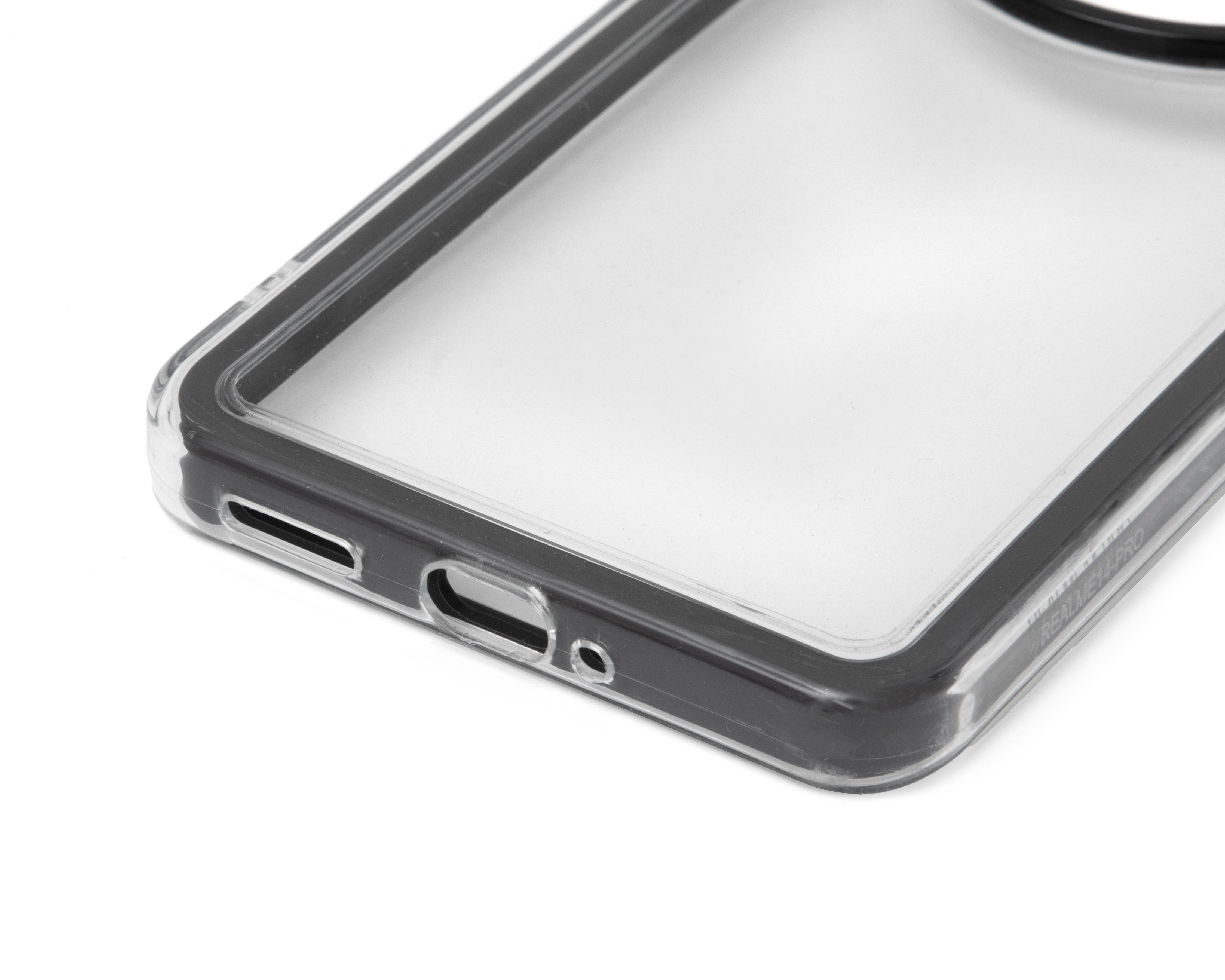 Foto 7 pulgar | Funda Transparente Blob para Realme 14 Pro