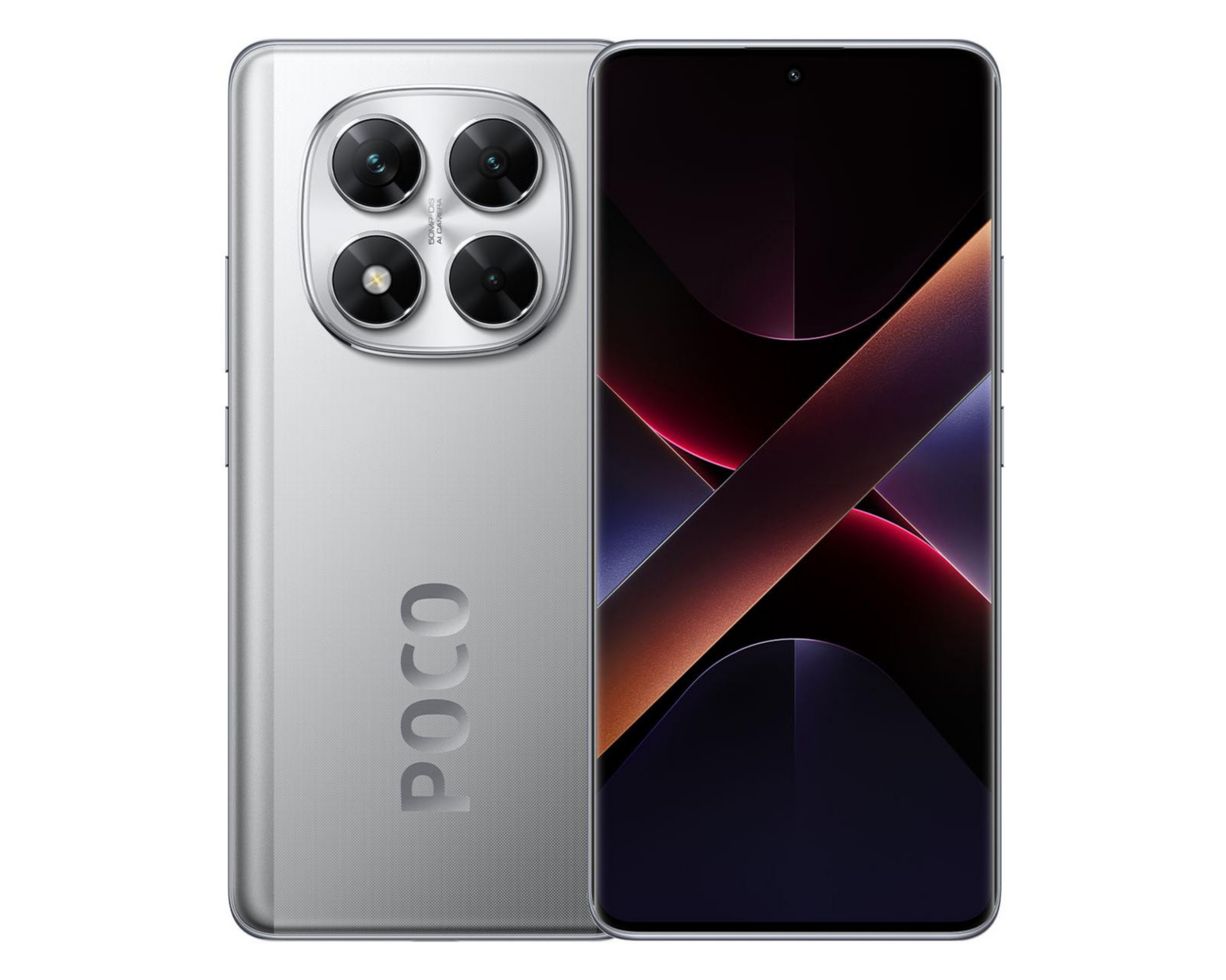 Foto 1 | Celular Xiaomi Poco X7 Liberado 256 GB Plateado