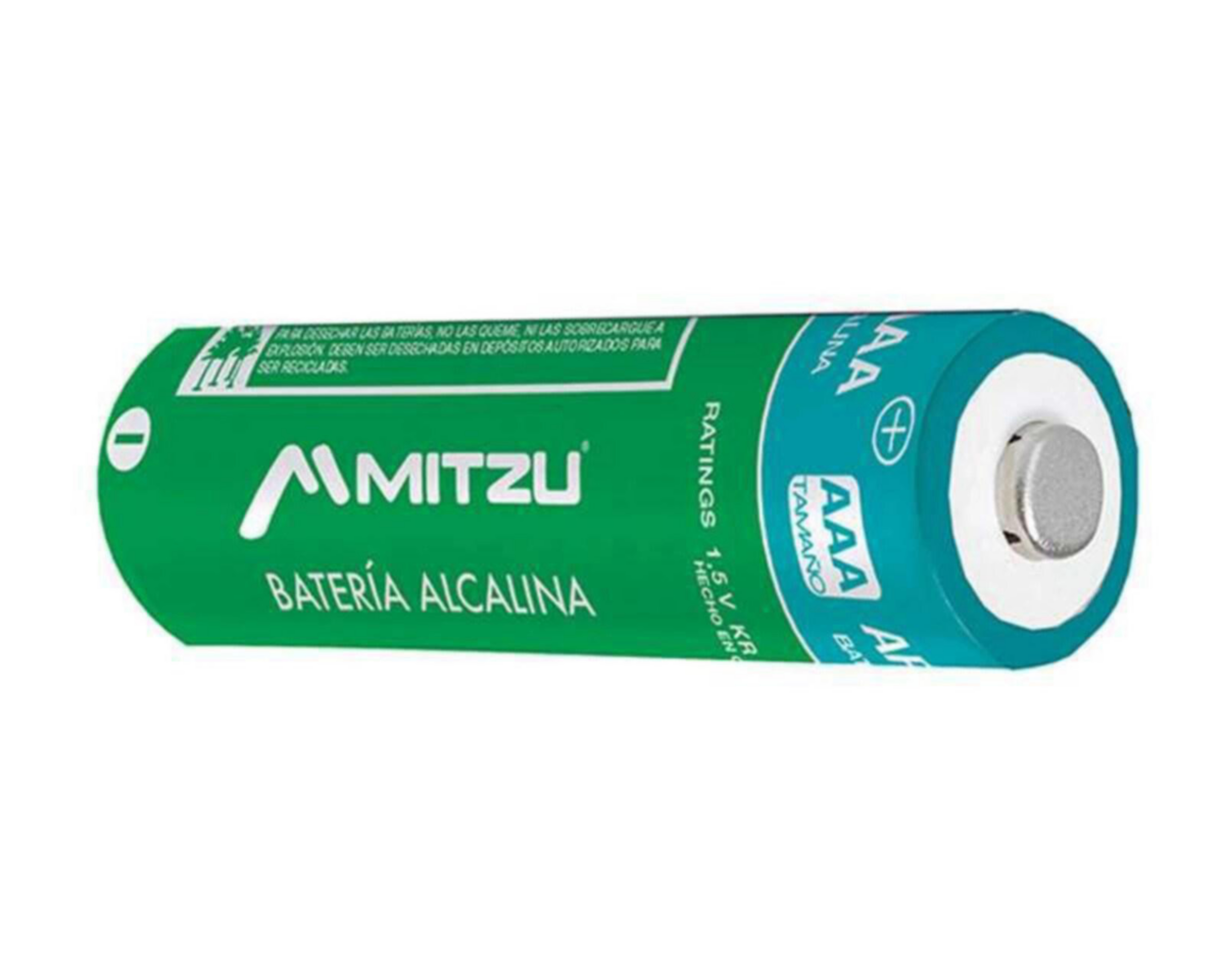 Foto 2 | Baterías Alcalinas Mitzu AAA (40 Piezas)