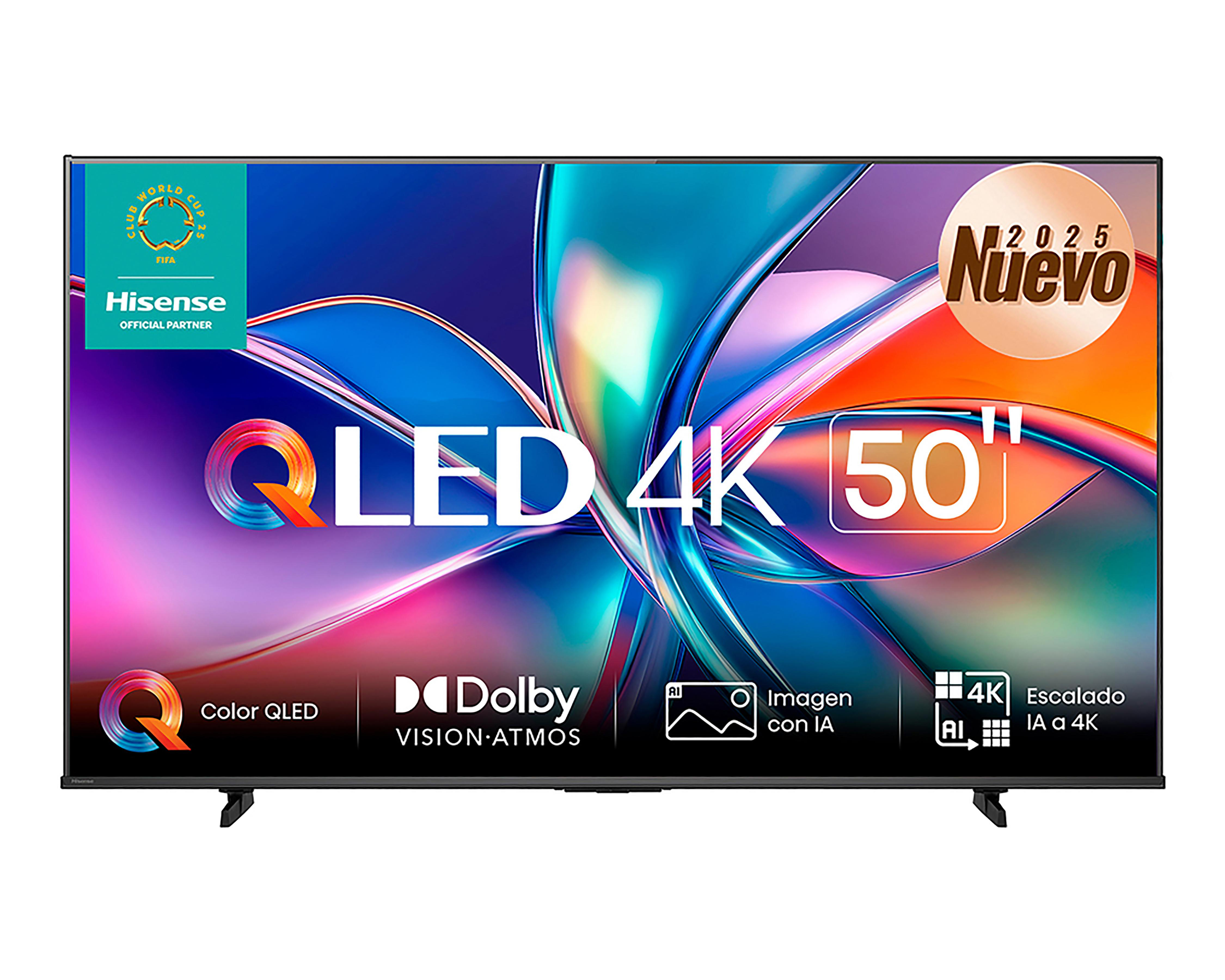 Foto 2 pulgar | Pantalla Smart TV Hisense QLED 50 Pulgadas Ultra HD 4K 50QD6QV