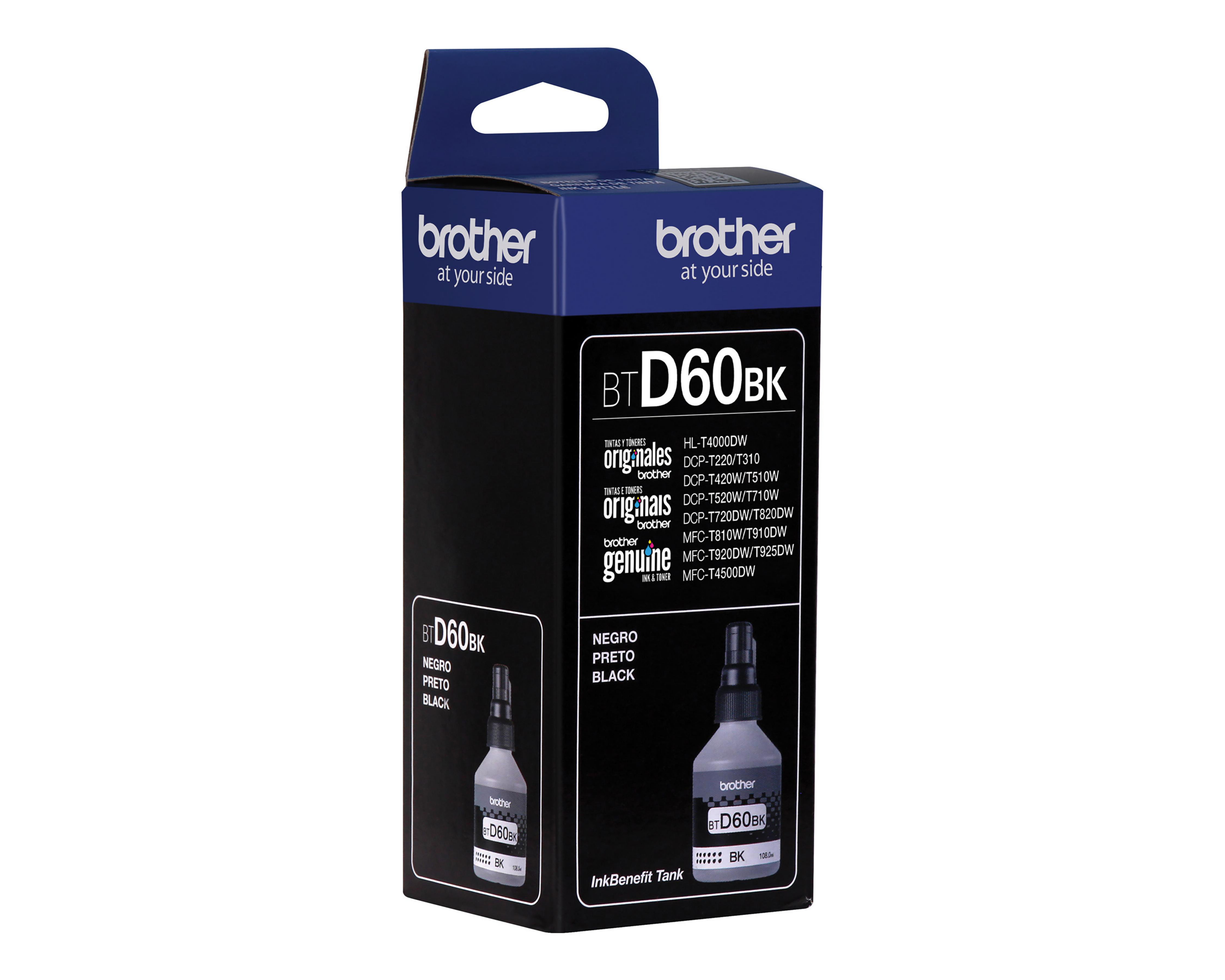 Foto 5 pulgar | Botella de Tinta Brother BTD60BK Negro