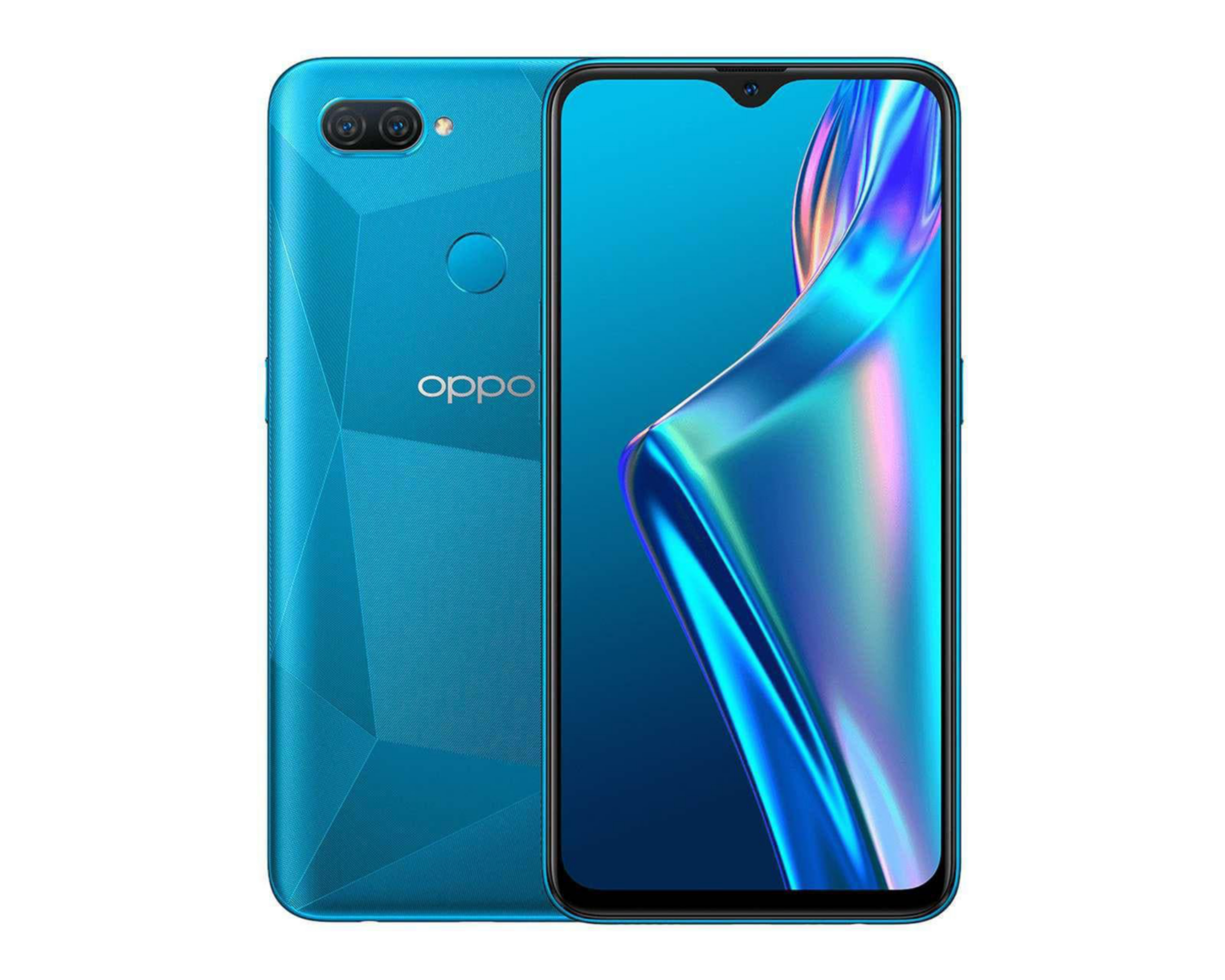 Foto 2 pulgar | AT& Unefon OPPO A12 32 GB Azul