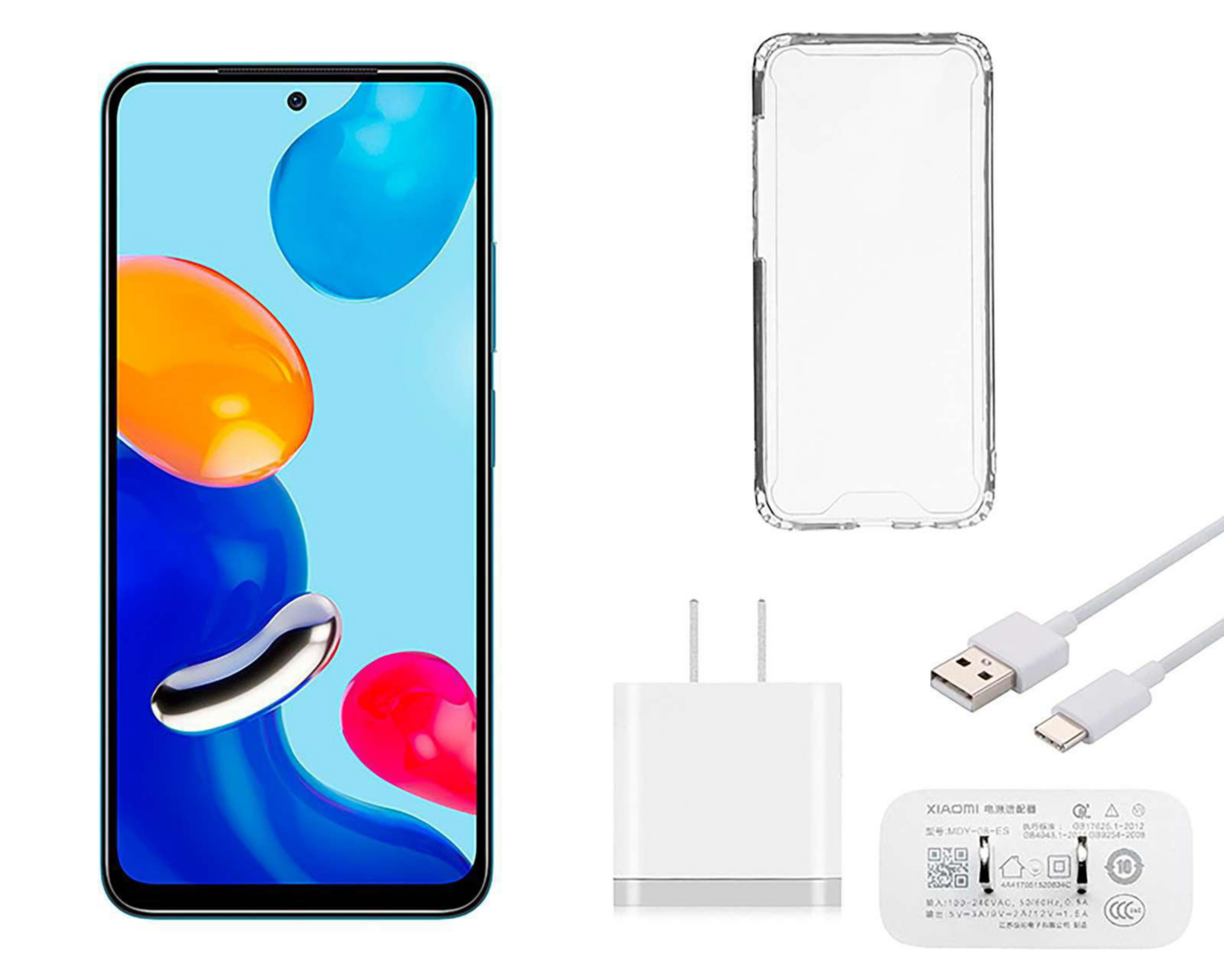 Foto 8 | Unefón Xiaomi Redmi Note 11S 128 GB Azul