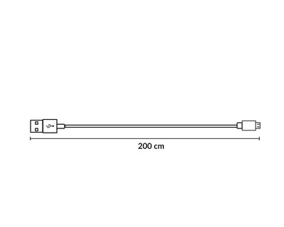 Foto 4 | Cable Pure Gear Micro USB - USB de 1.2 Metros