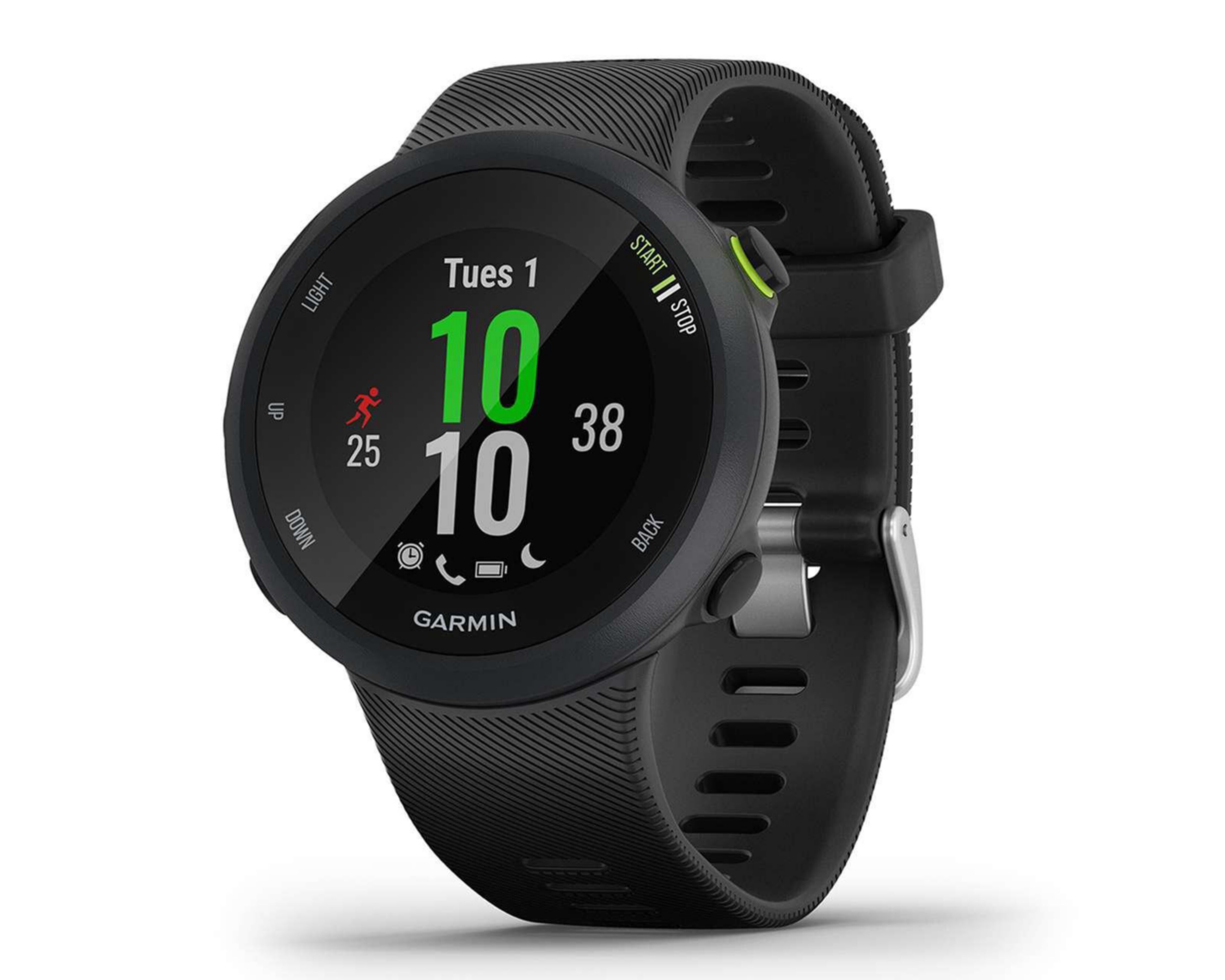 reloj garmin negro