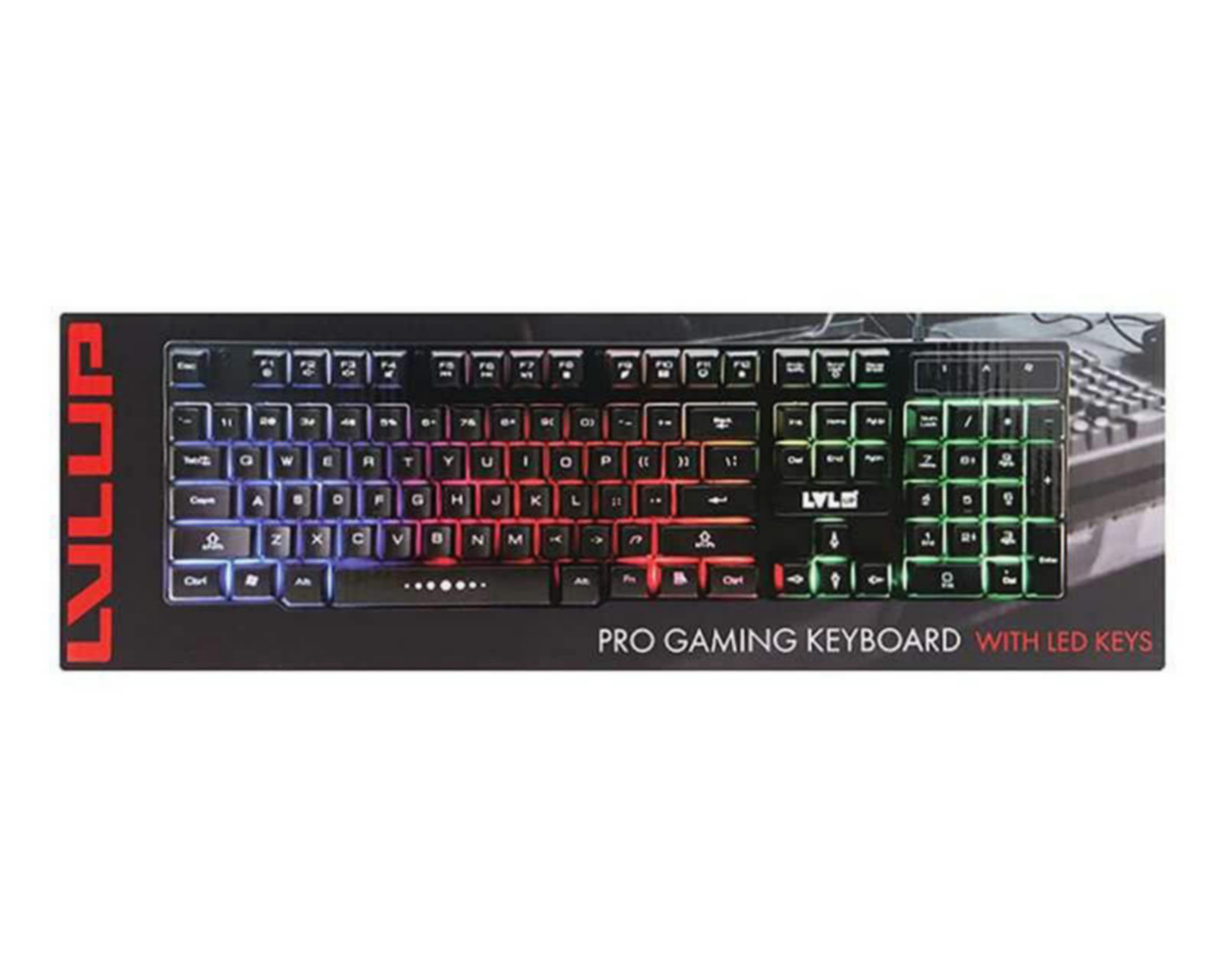Foto 3 pulgar | Teclado Gaming LVL UP LU734