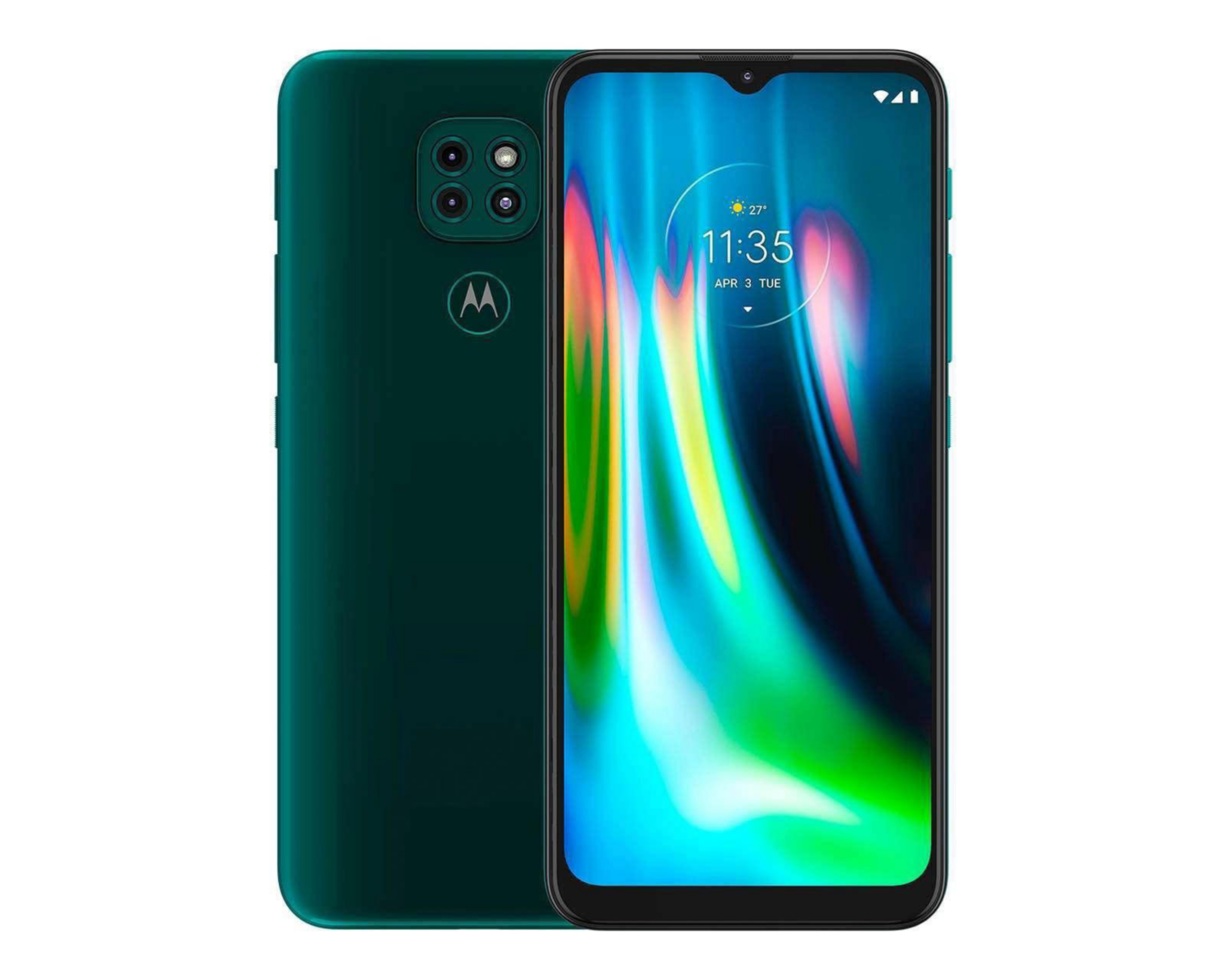 Foto 2 pulgar | AT&T Unefon Motorola Moto G9 Play 64 GB Verde