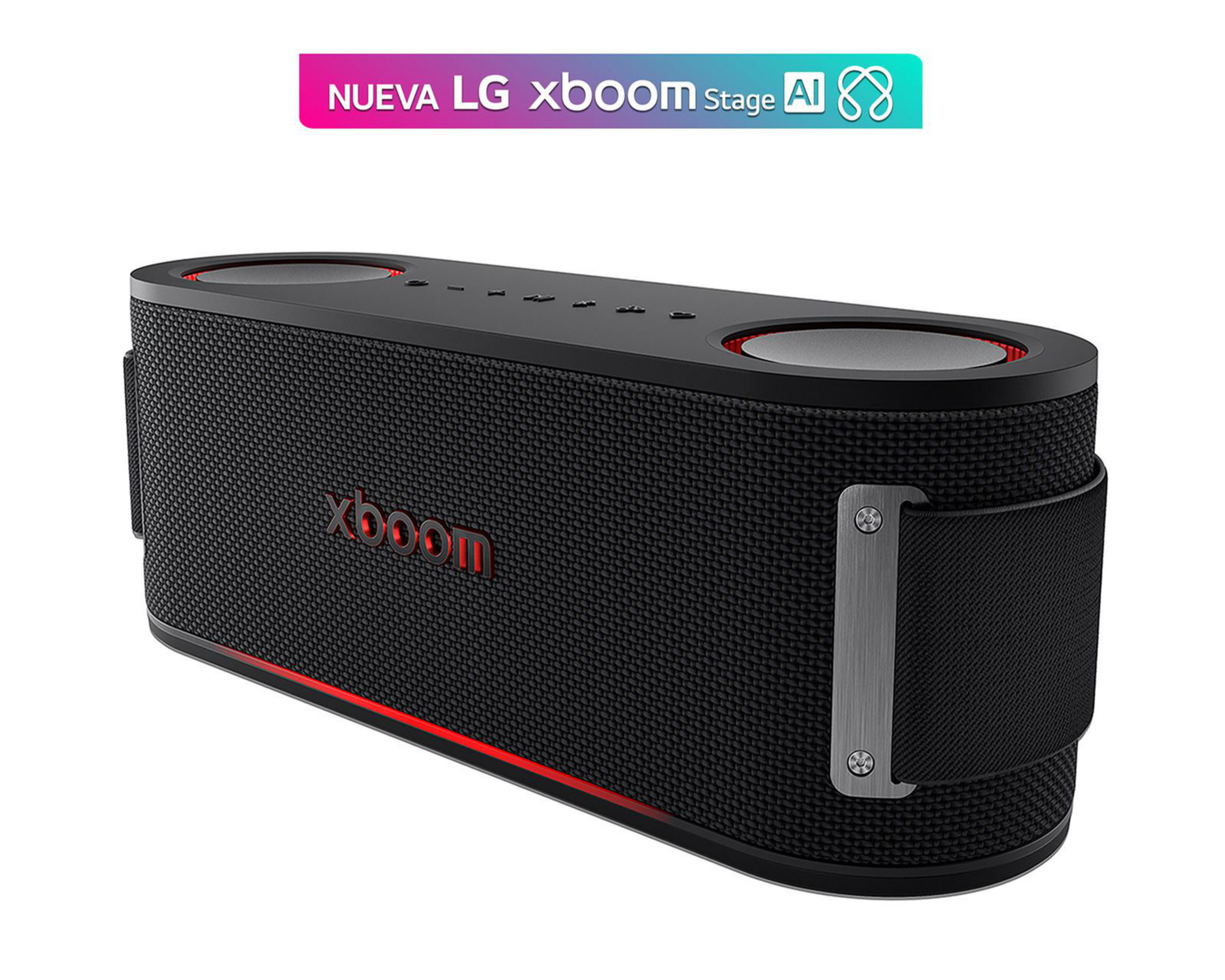 Foto 3 pulgar | Bocina Bluetooth LG Xboom Bounce by will.i.am 37 W Resistente al Agua
