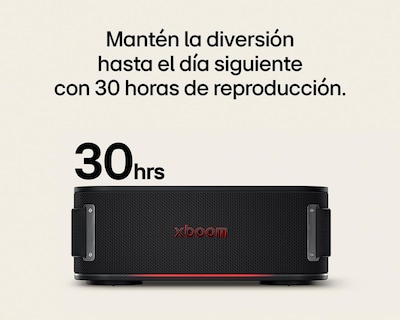 Foto 8 | Bocina Bluetooth LG Xboom Bounce by will.i.am 37 W Resistente al Agua