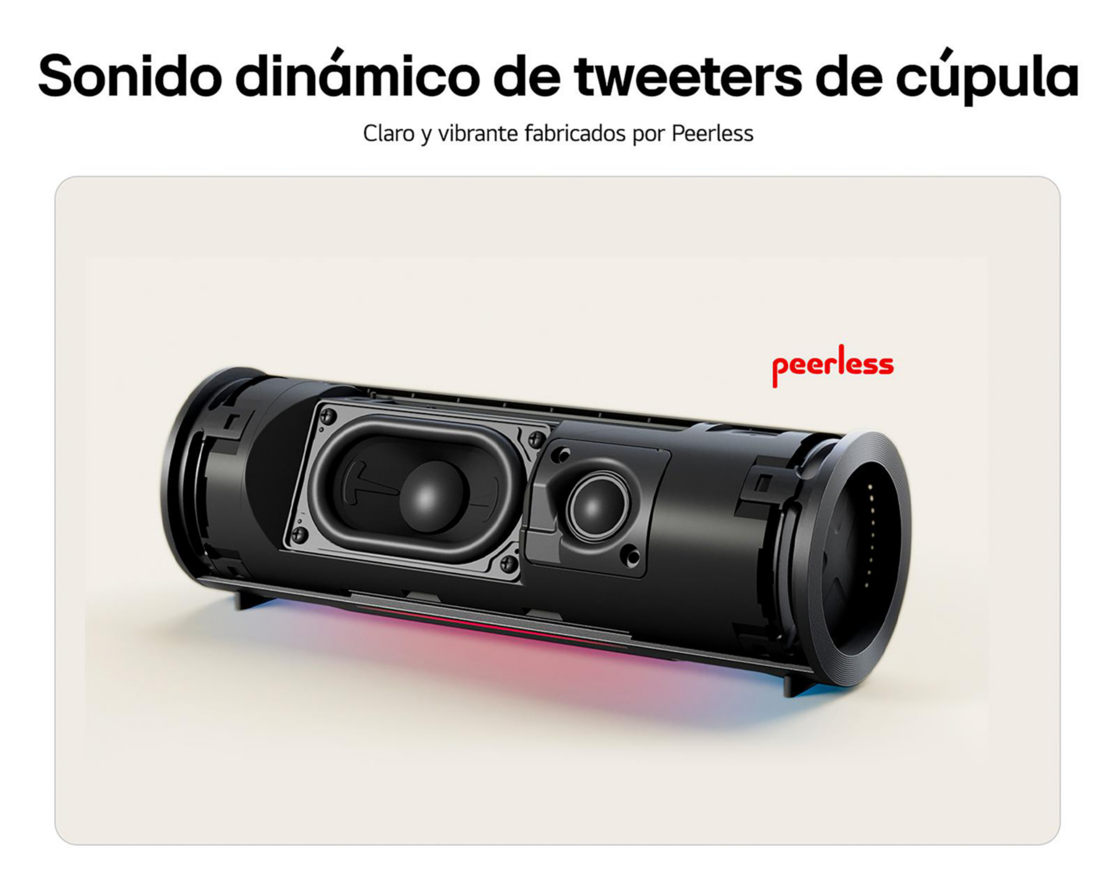 Foto 7 | Bocina Bluetooth LG Xboom Grab by will.i.am 30 W Resistente al Agua