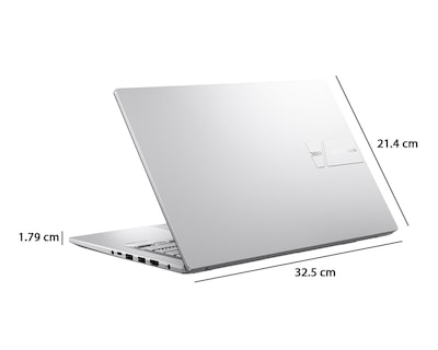 Foto 10 | Laptop Asus Vivobook 14 X1404ZA-NK100W 14 Pulgadas Windows 11 Intel Core i7-1255U 16 GB RAM 512 GB SSD Plateado