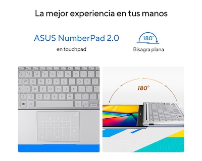 Foto 4 | Laptop Asus Vivobook 14 X1404ZA-NK100W 14 Pulgadas Windows 11 Intel Core i7-1255U 16 GB RAM 512 GB SSD Plateado