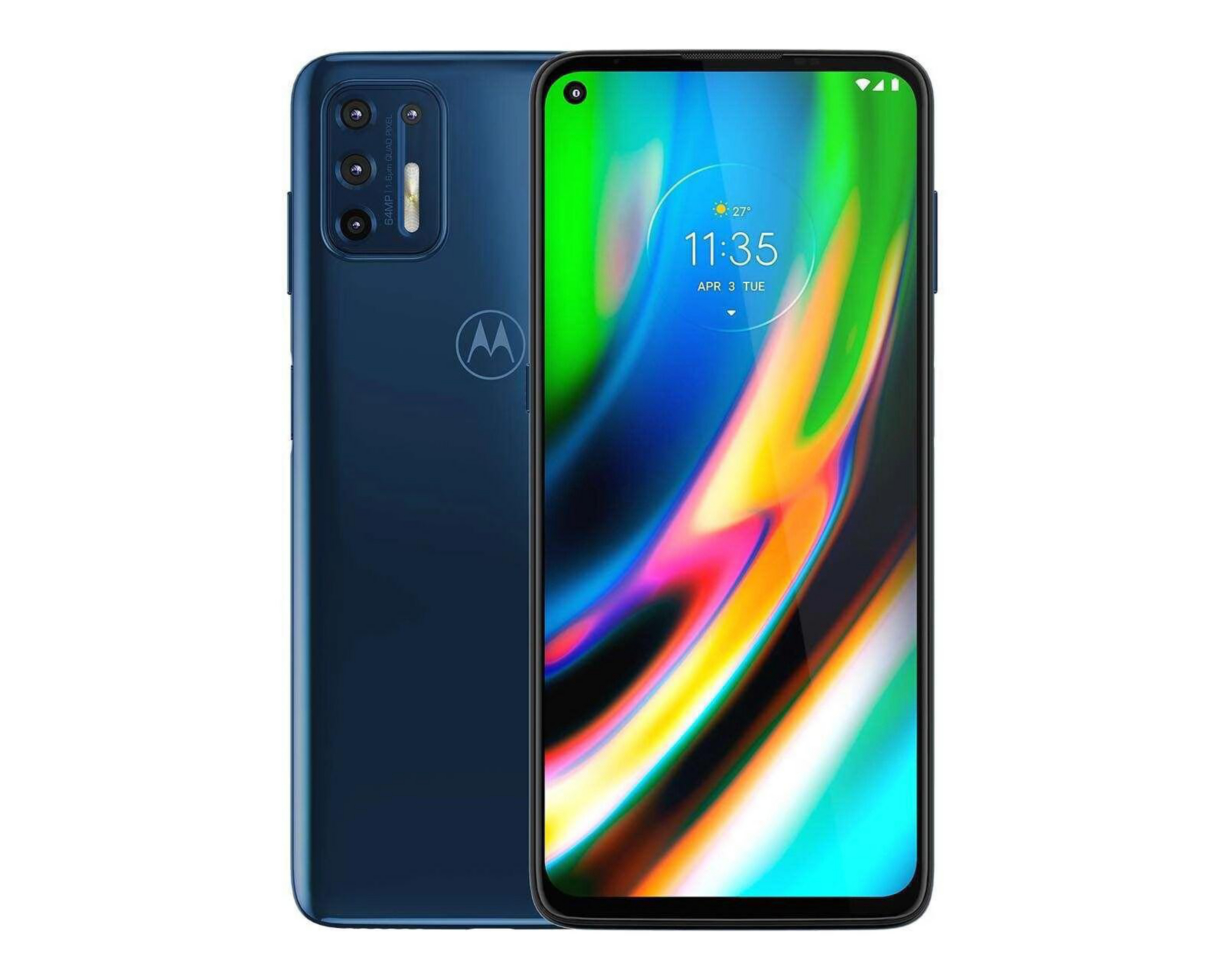 Foto 2 pulgar | Telcel Motorola G9 Plus 128GB Azul