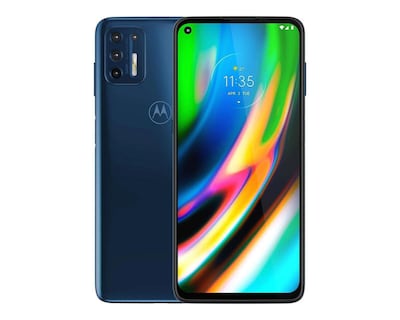 Foto 1 | Telcel Motorola G9 Plus 128GB Azul