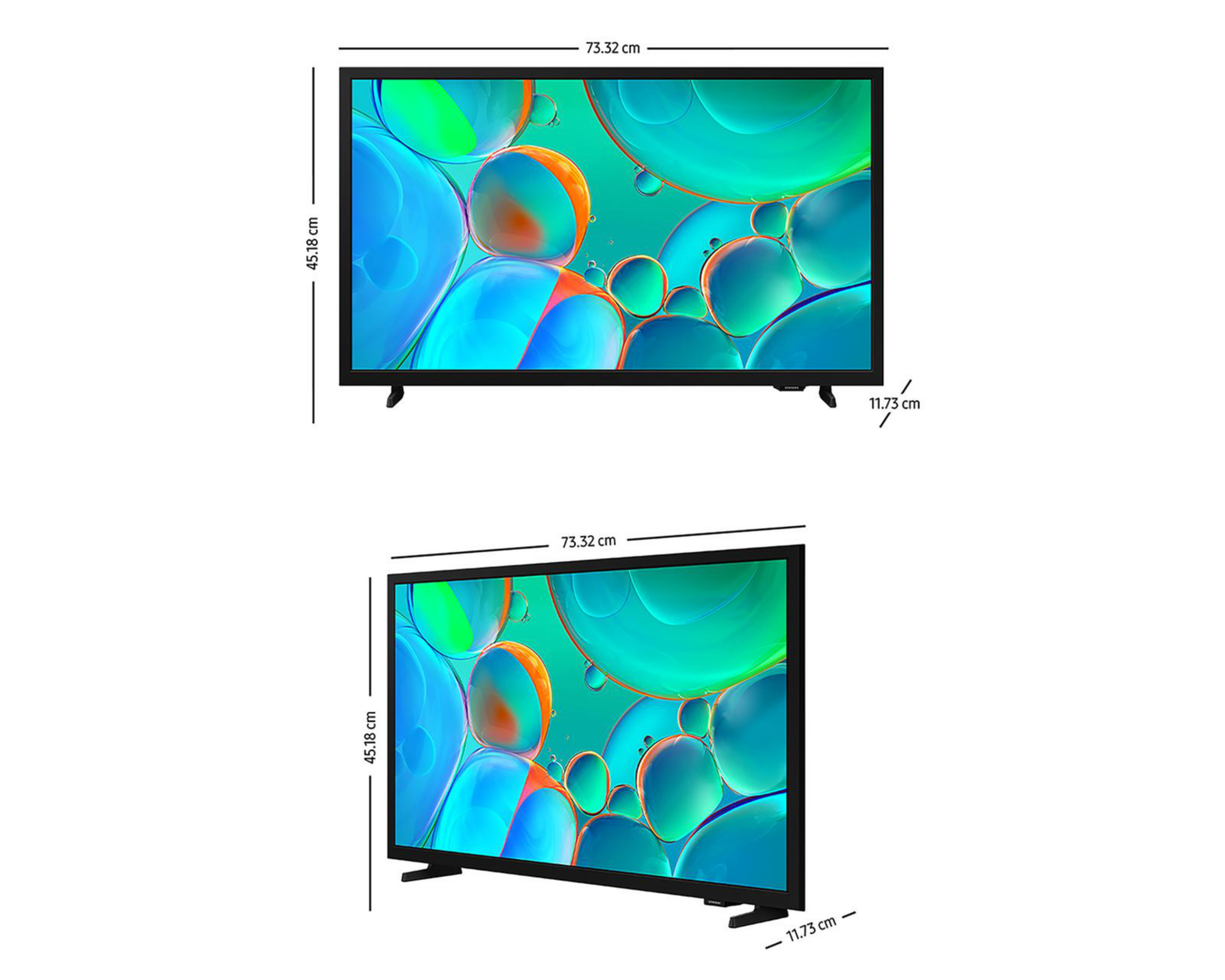 Foto 10 pulgar | Pantalla Smart TV Samsung LED 32 Pulgadas HD LS32H5000FFXZX