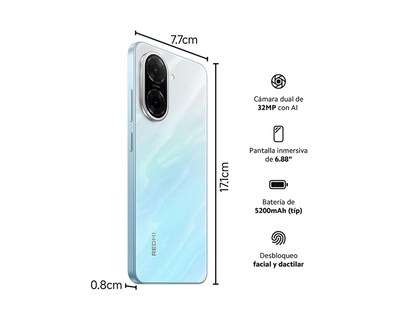 Foto 7 | AT&T Xiaomi Redmi A5 64 GB Azul