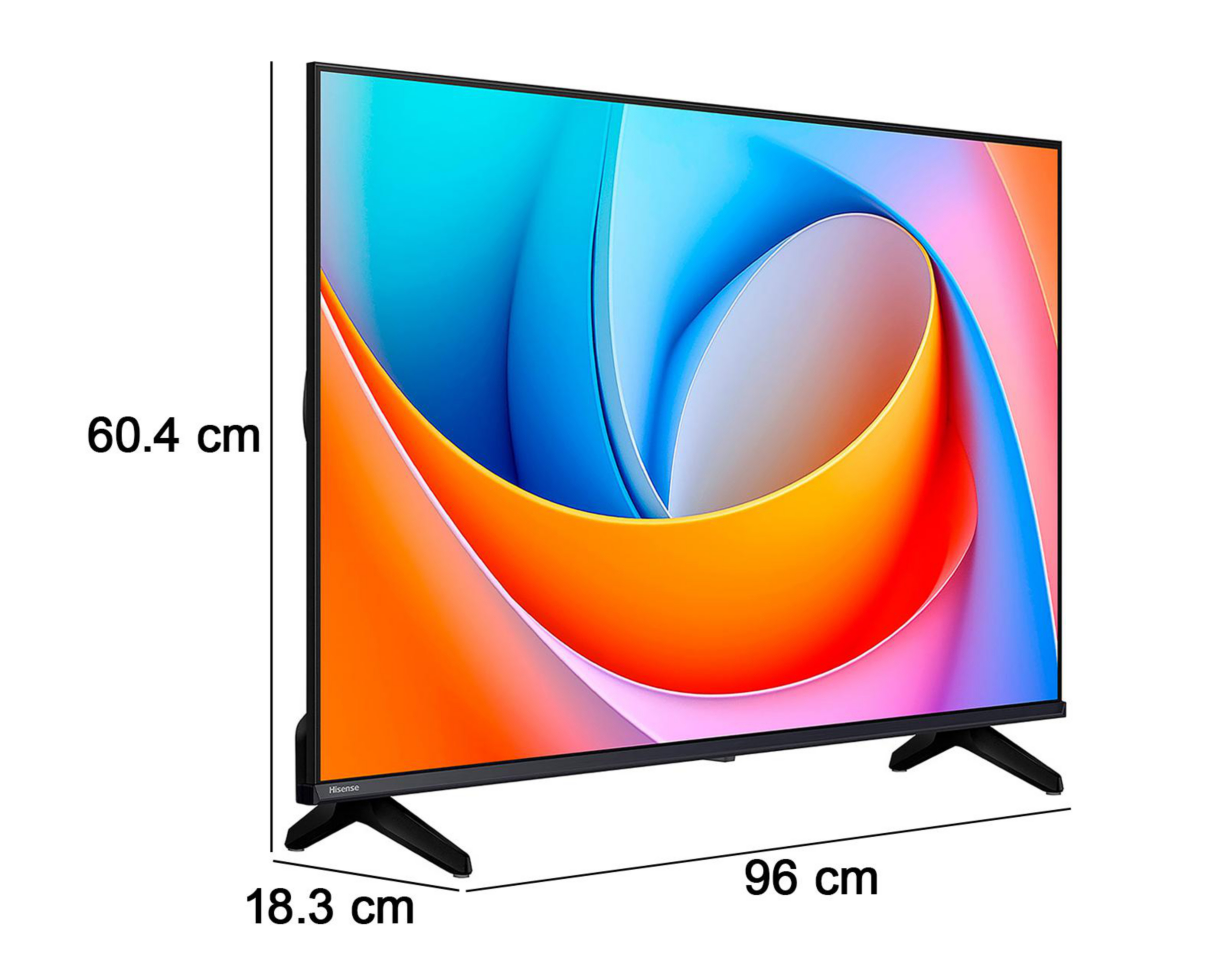 Foto 11 pulgar | Pantalla Smart TV Hisense LED 43 Pulgadas Full HD 43A4NV