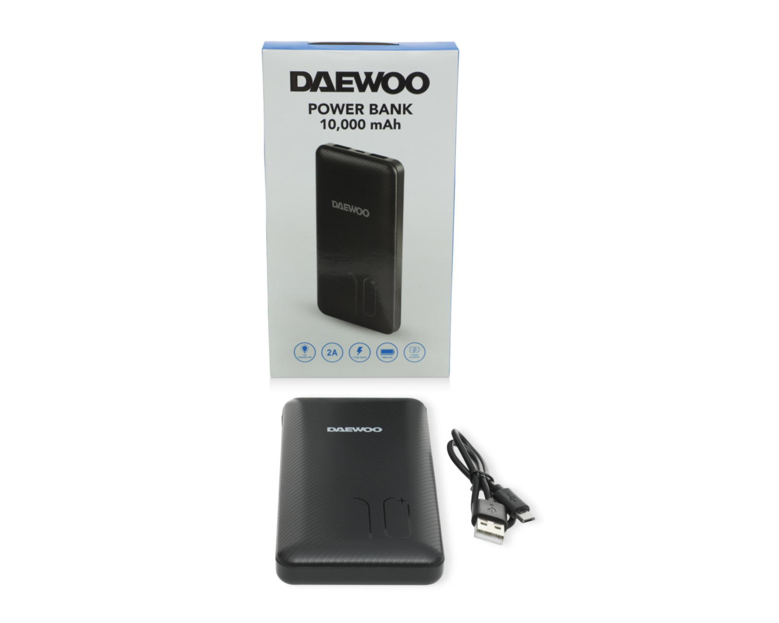 Foto 5 pulgar | Batería Portátil Daewoo 10000 mAh