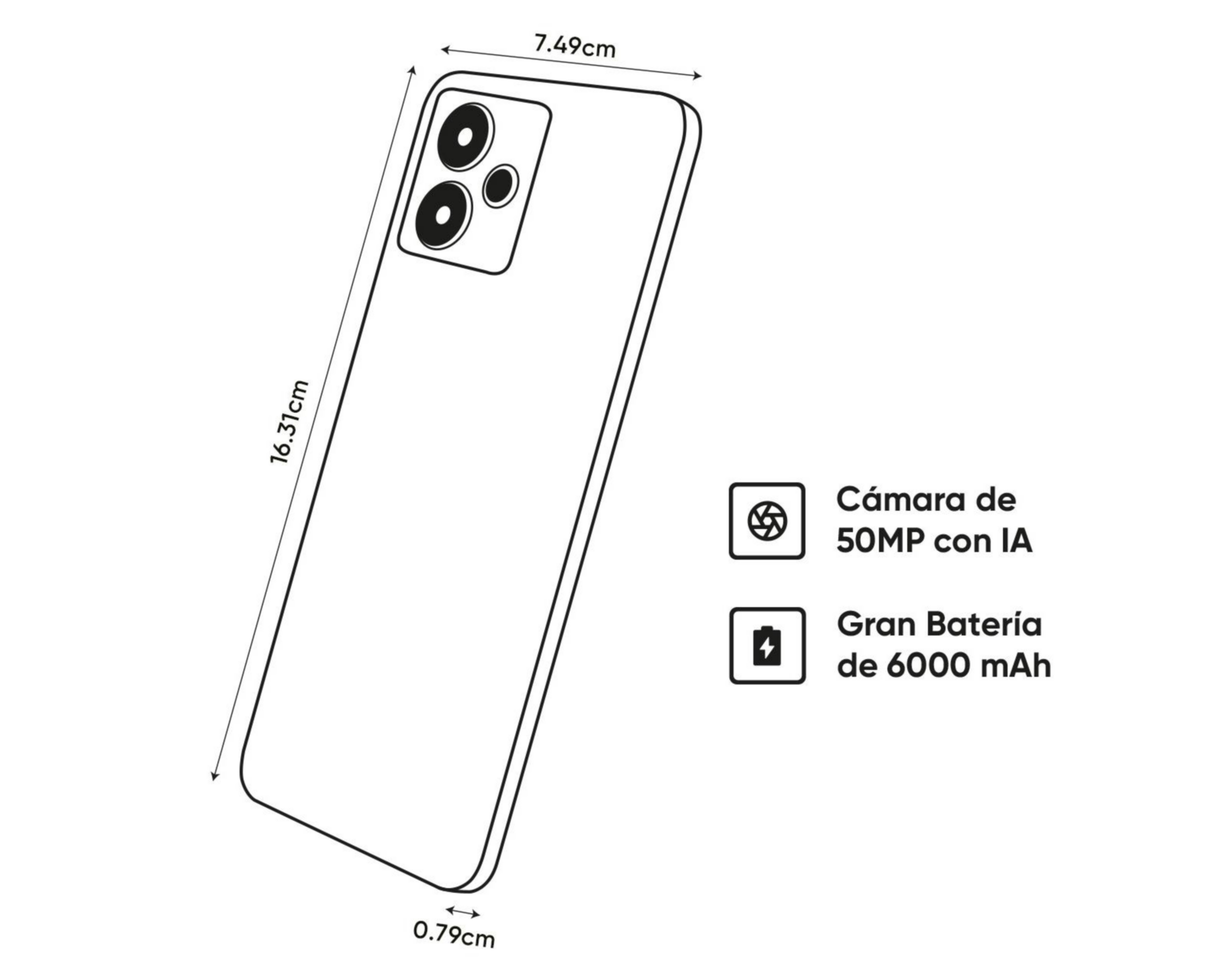 Foto 10 pulgar | Celular Realme 14T Liberado 256 GB Morado
