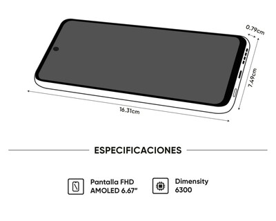 Foto 8 | Celular Realme 14T Liberado 256 GB Negro