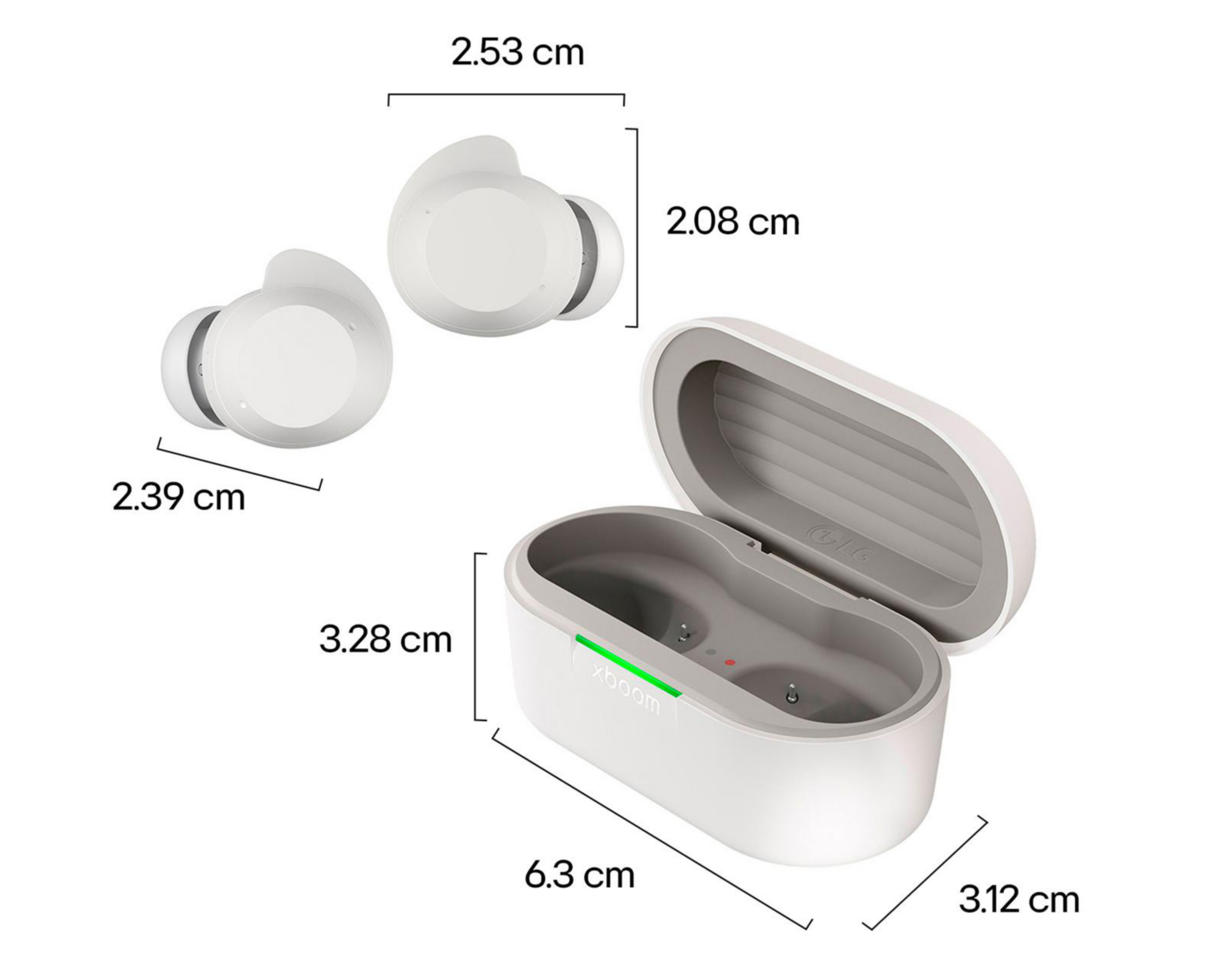 Foto 7 | Audífonos True Wireless LG Xboom Buds by Will.i.am Bluetooth