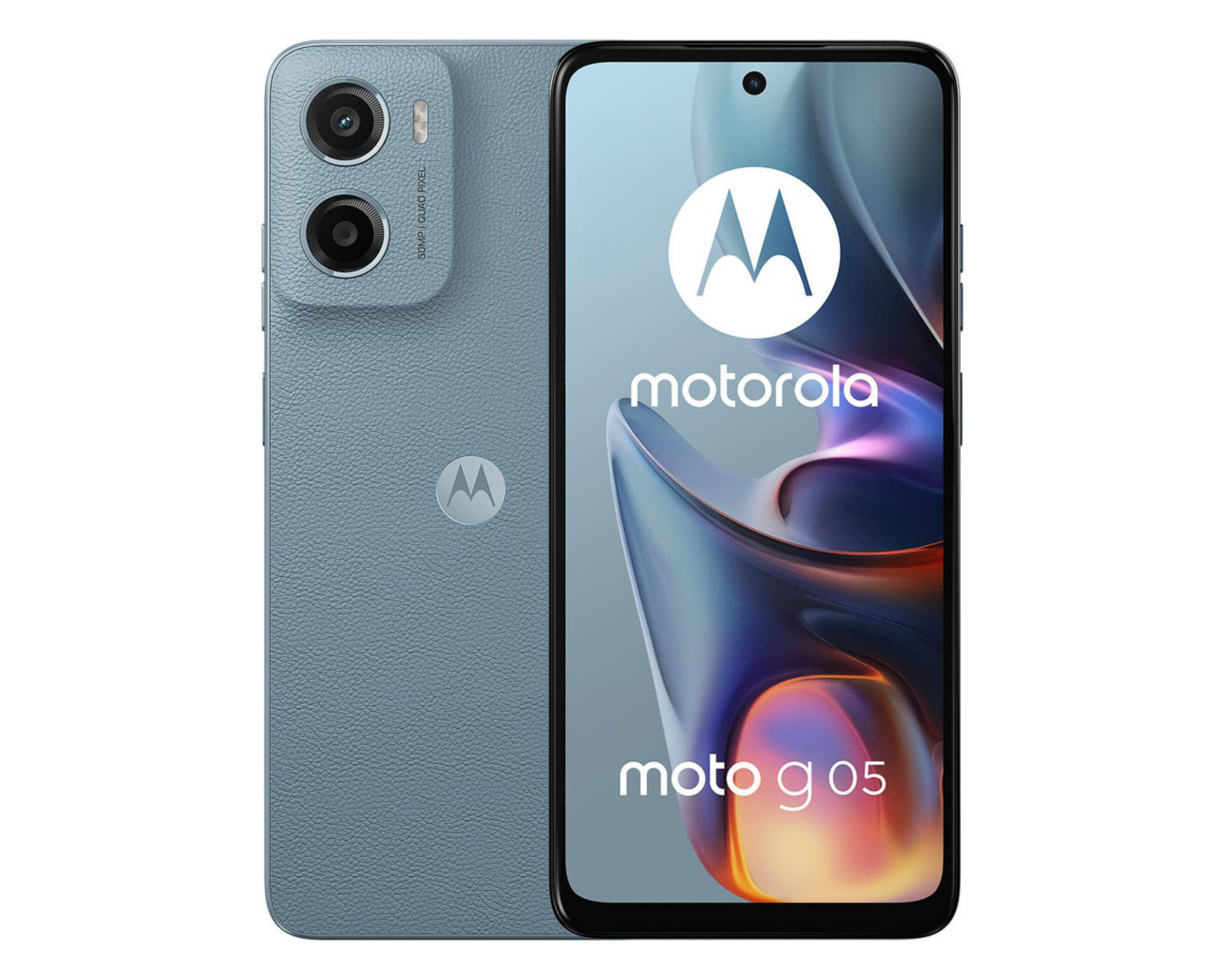 Foto 2 pulgar | AT&T Motorola Moto G05 64 GB Azul