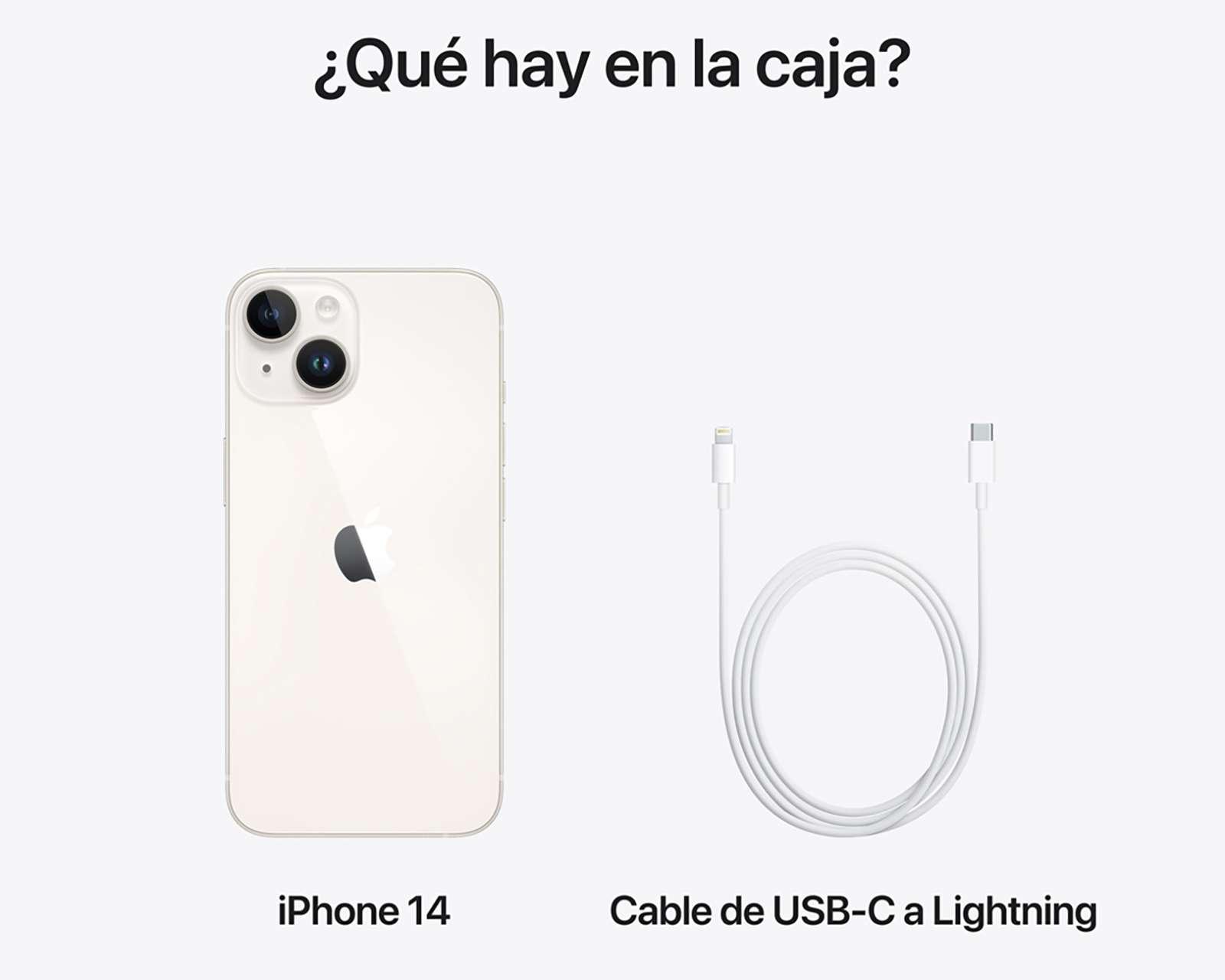 Foto 10 pulgar | Celular Apple Desbloqueado iPhone 14 128 GB Blanco Estelar