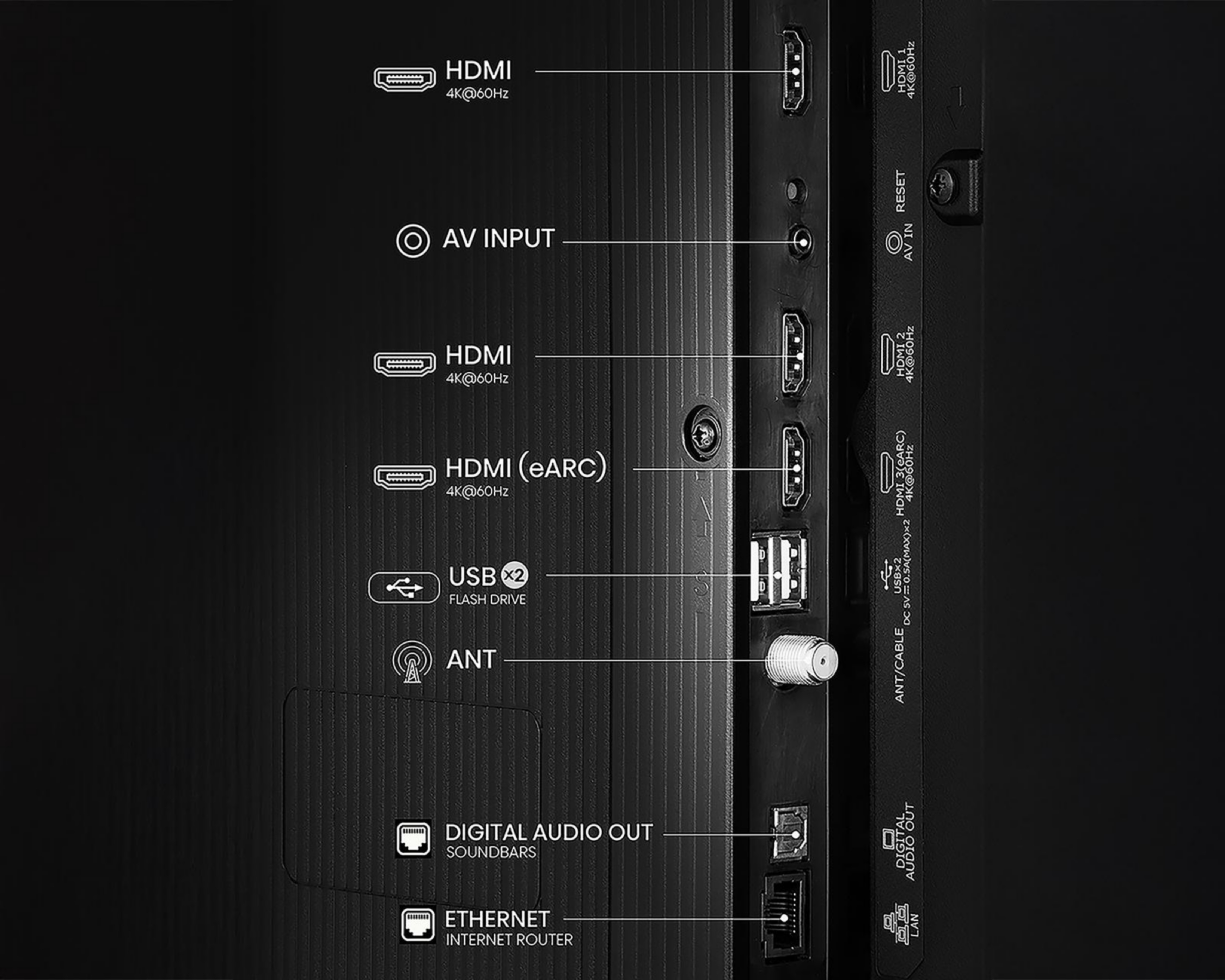 Foto 9 pulgar | Pantalla Smart TV Hisense LED 65 Pulgadas UHD 4K 55A65NV