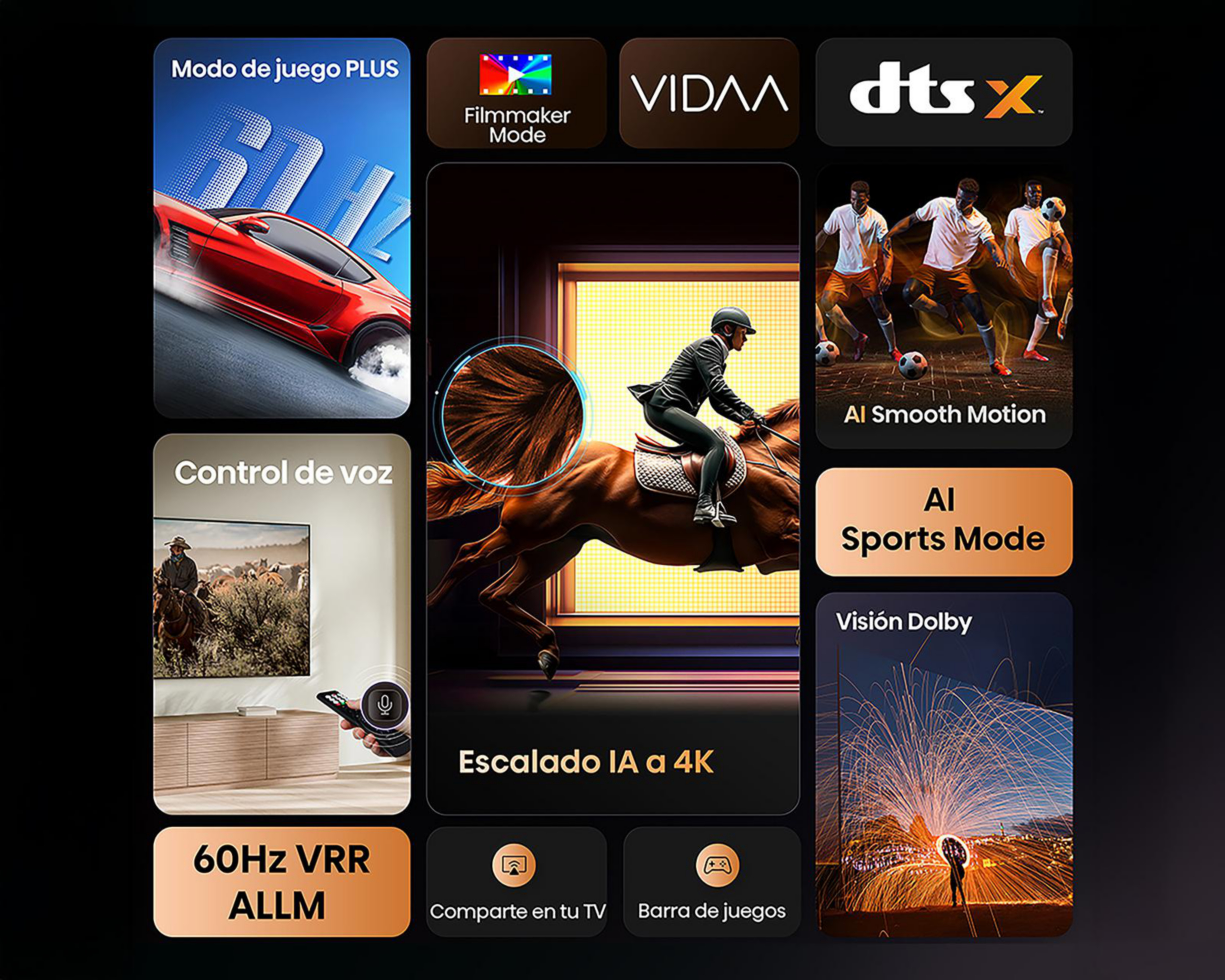 Foto 9 | Pantalla Smart TV Hisense LED 75 Pulgadas UHD 4K 75A65NV