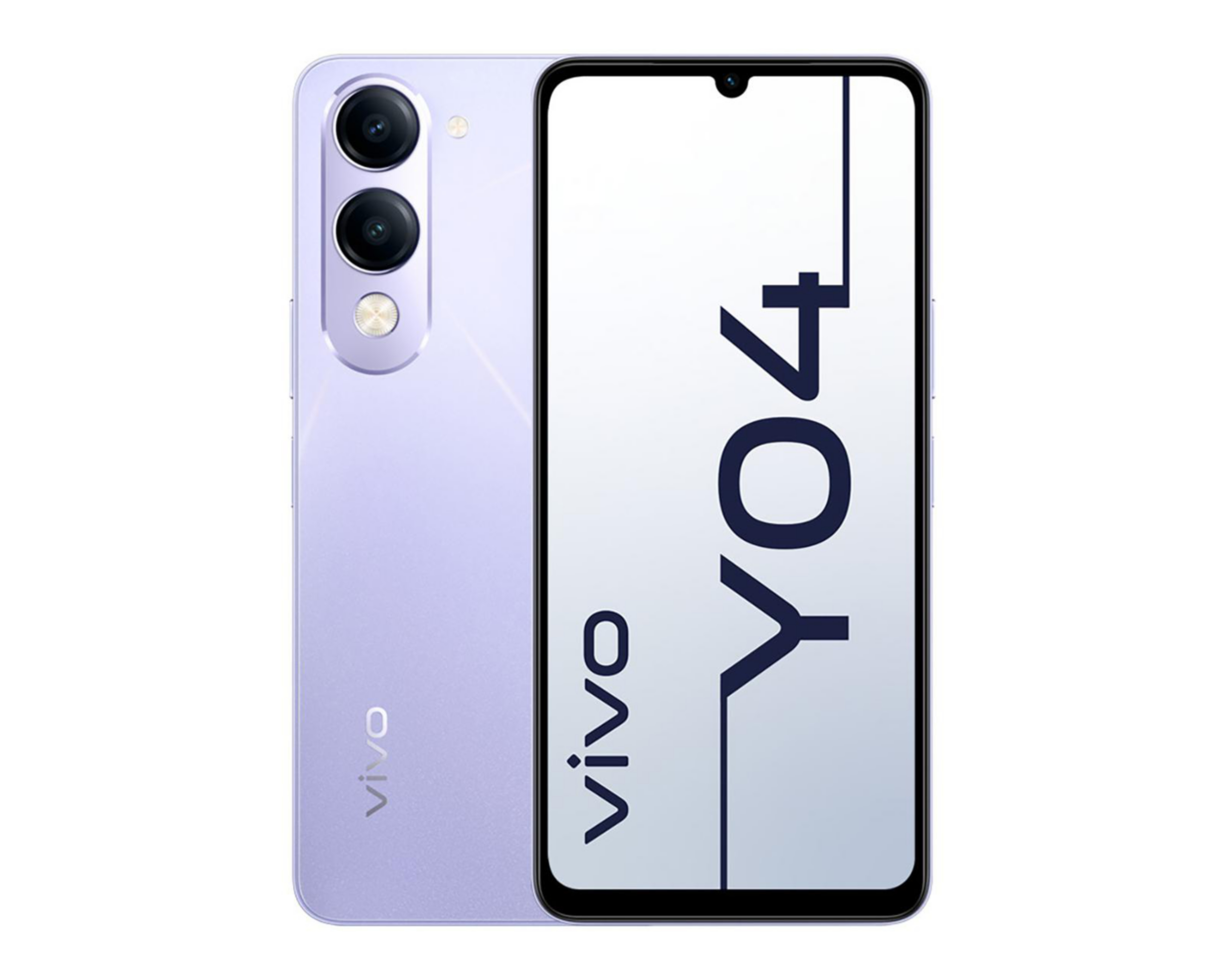 Celular vivo Y04 Liberado 256 GB Lavanda Cristal