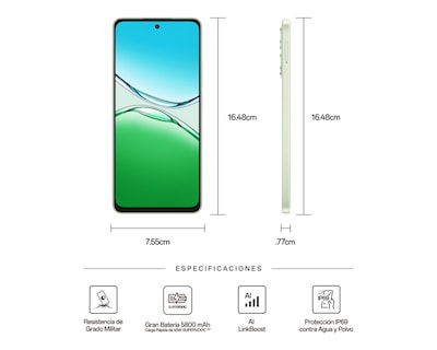 Foto 6 | Telcel OPPO A5 Pro 512 GB Verde