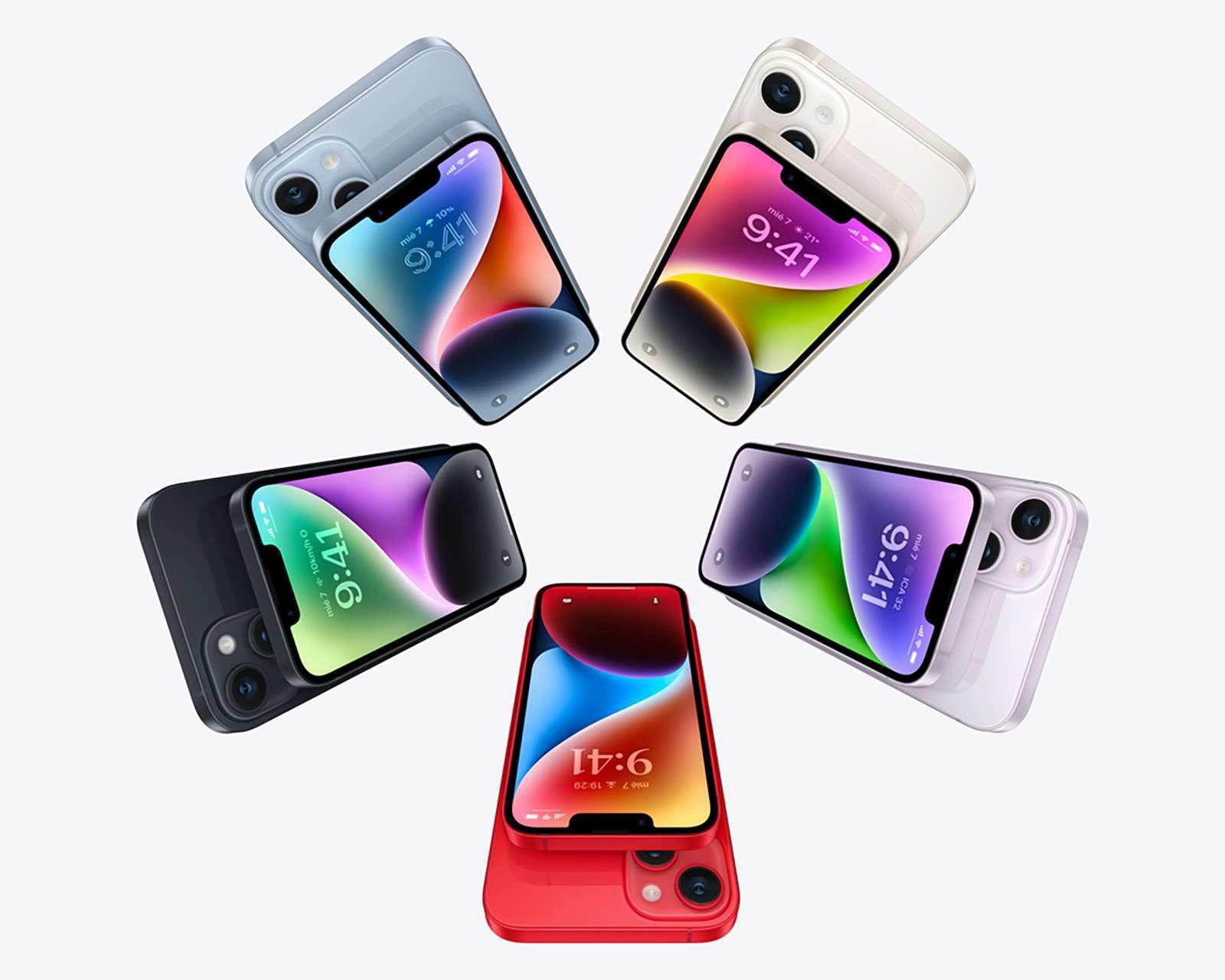 Foto 5 pulgar | Celular Apple Liberado iPhone 14 Plus 128 GB Morado
