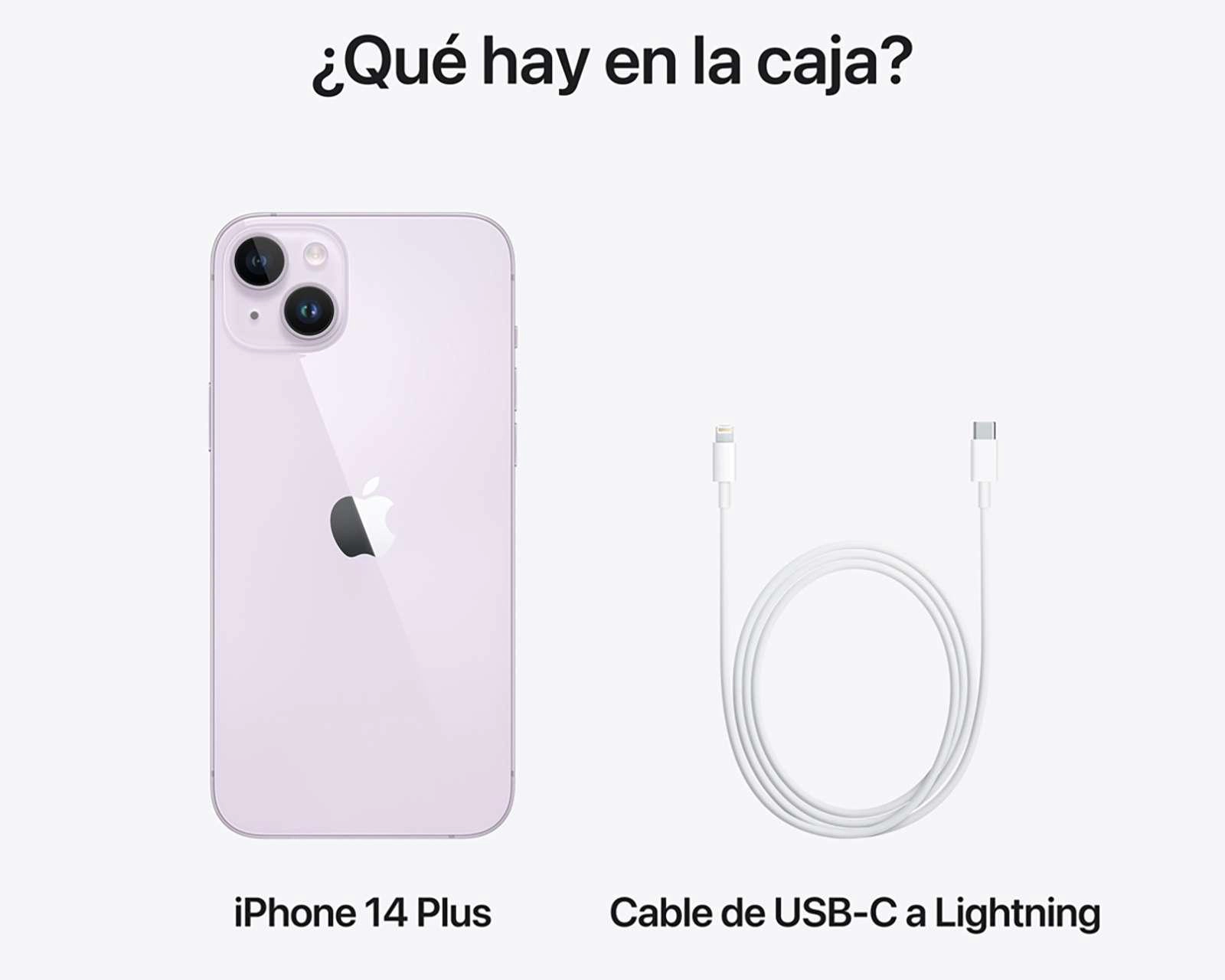 Foto 10 pulgar | Celular Apple Liberado iPhone 14 Plus 128 GB Morado