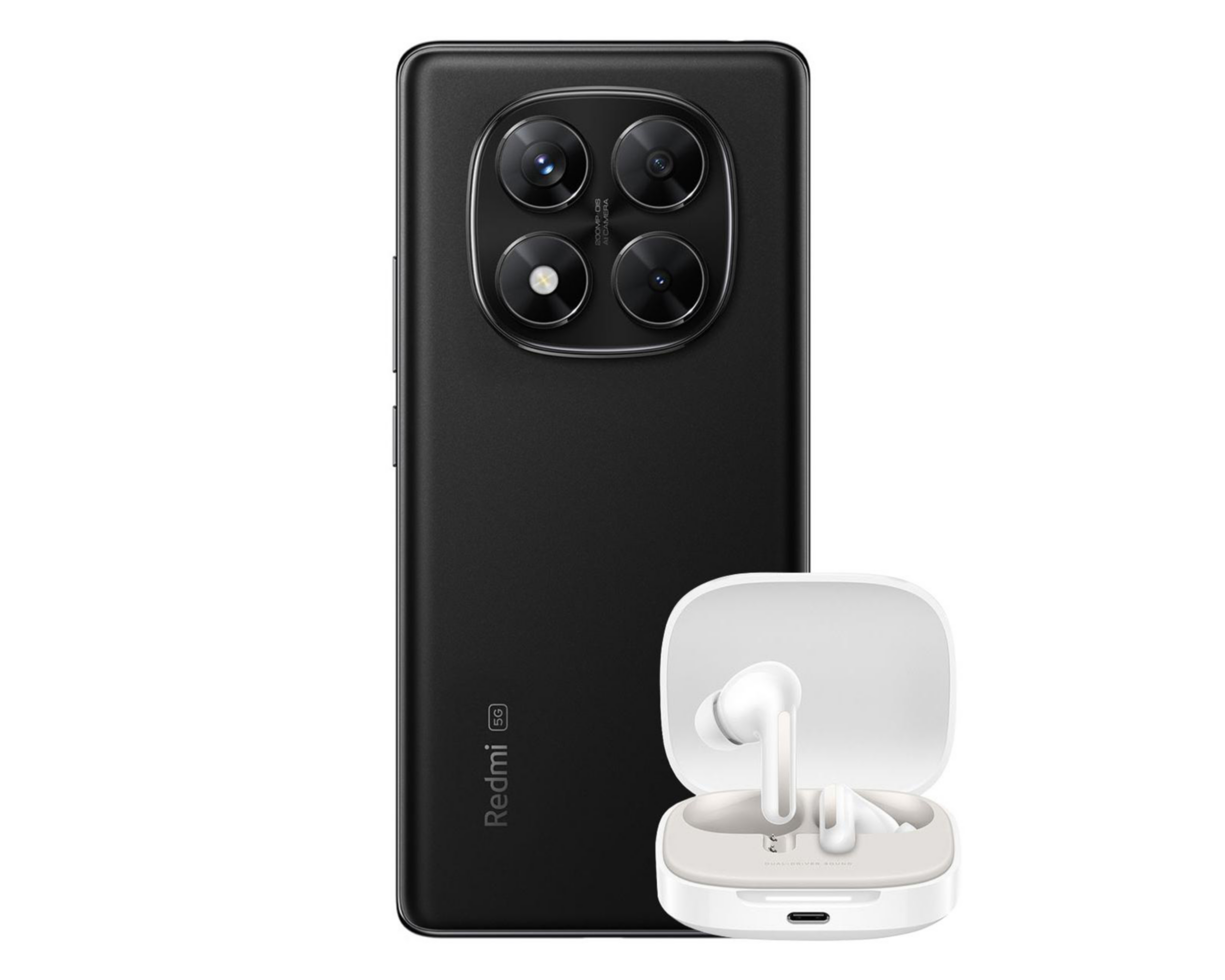 Foto 4 pulgar | AT&T Xiaomi Redmi Note 14 Pro 5G 256 GB Negro + Redmi Buds 6