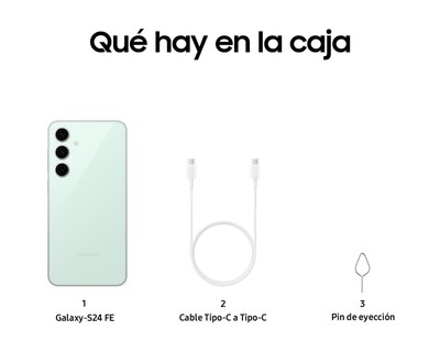 Foto 9 | Celular Samsung Galaxy S24 FE Liberado 128 GB Menta