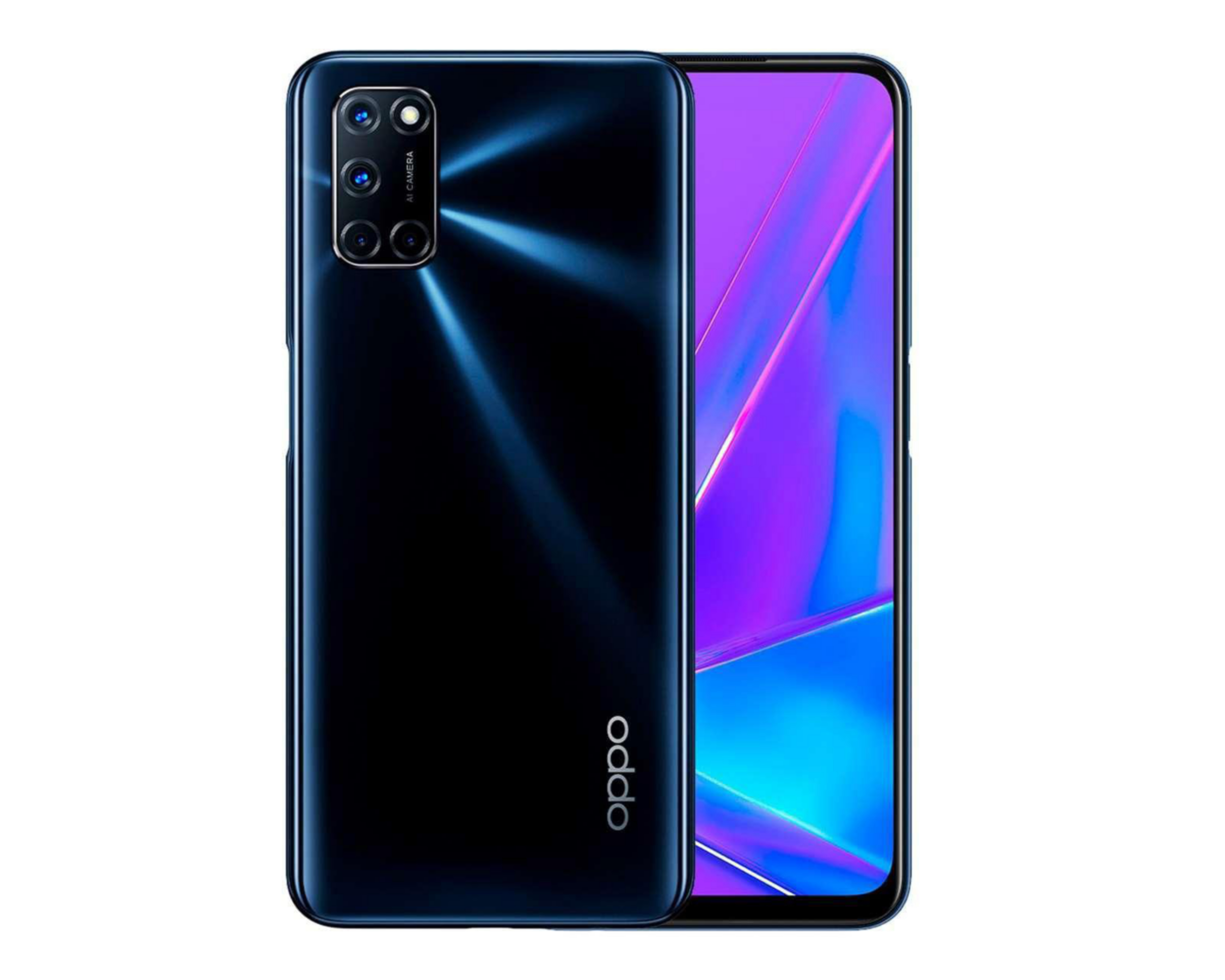 Foto 2 pulgar | AT&T/Unefon OPPO A72 128 GB Negro