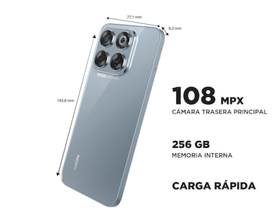 Foto 7 | Celular ZTE Axon 70 Liberado 256 GB Gris