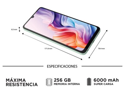 Foto 8 | Celular ZTE Blade V70 Max Liberado 256 GB Verde