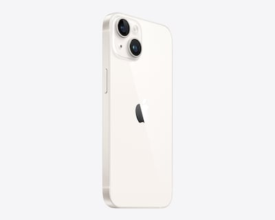 Foto 3 | Telcel Apple iPhone 14 128 GB Blanco Estelar