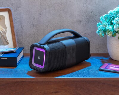 Foto 7 | Bocina Bluetooth STF ST-S77224 20 W con Luz Led