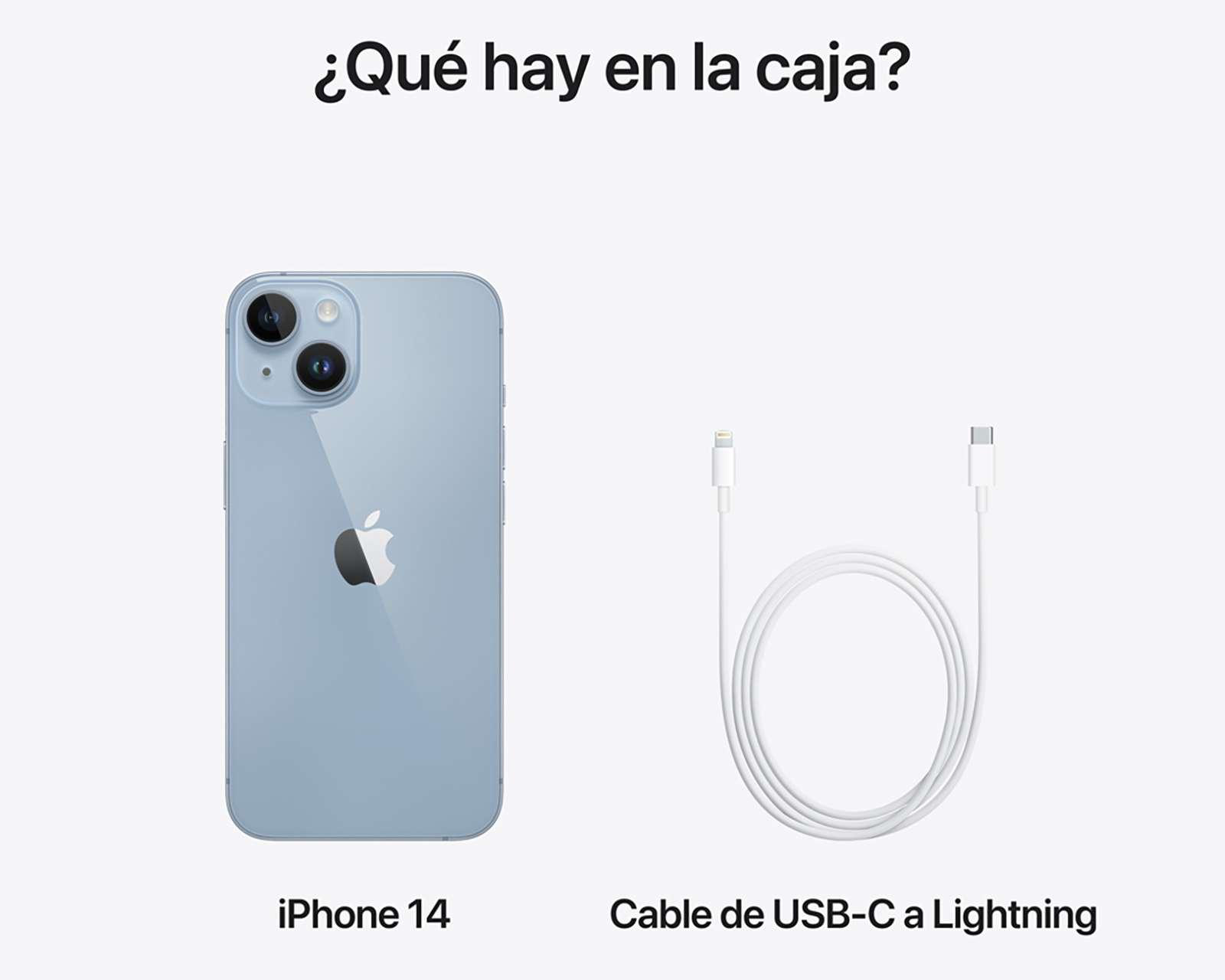 Foto 9 | Telcel Apple iPhone 14 128 GB Azul