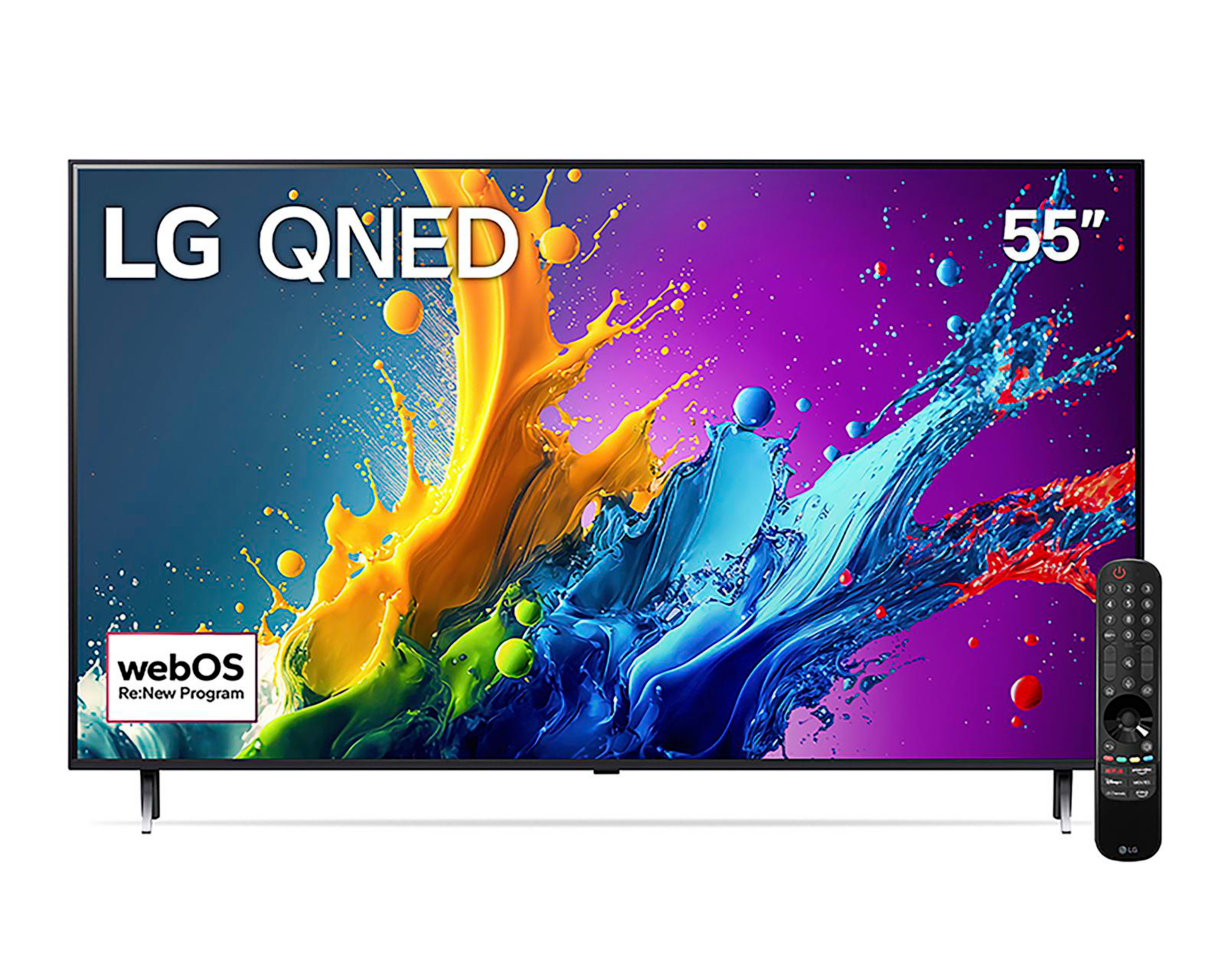 Pantalla Smart TV LG QNED 55 Pulgadas UHD 4K 55QNED82