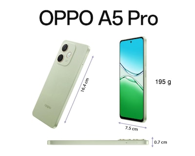 Foto 10 | AT&T OPPO A5 Pro 4G 256 GB Verde