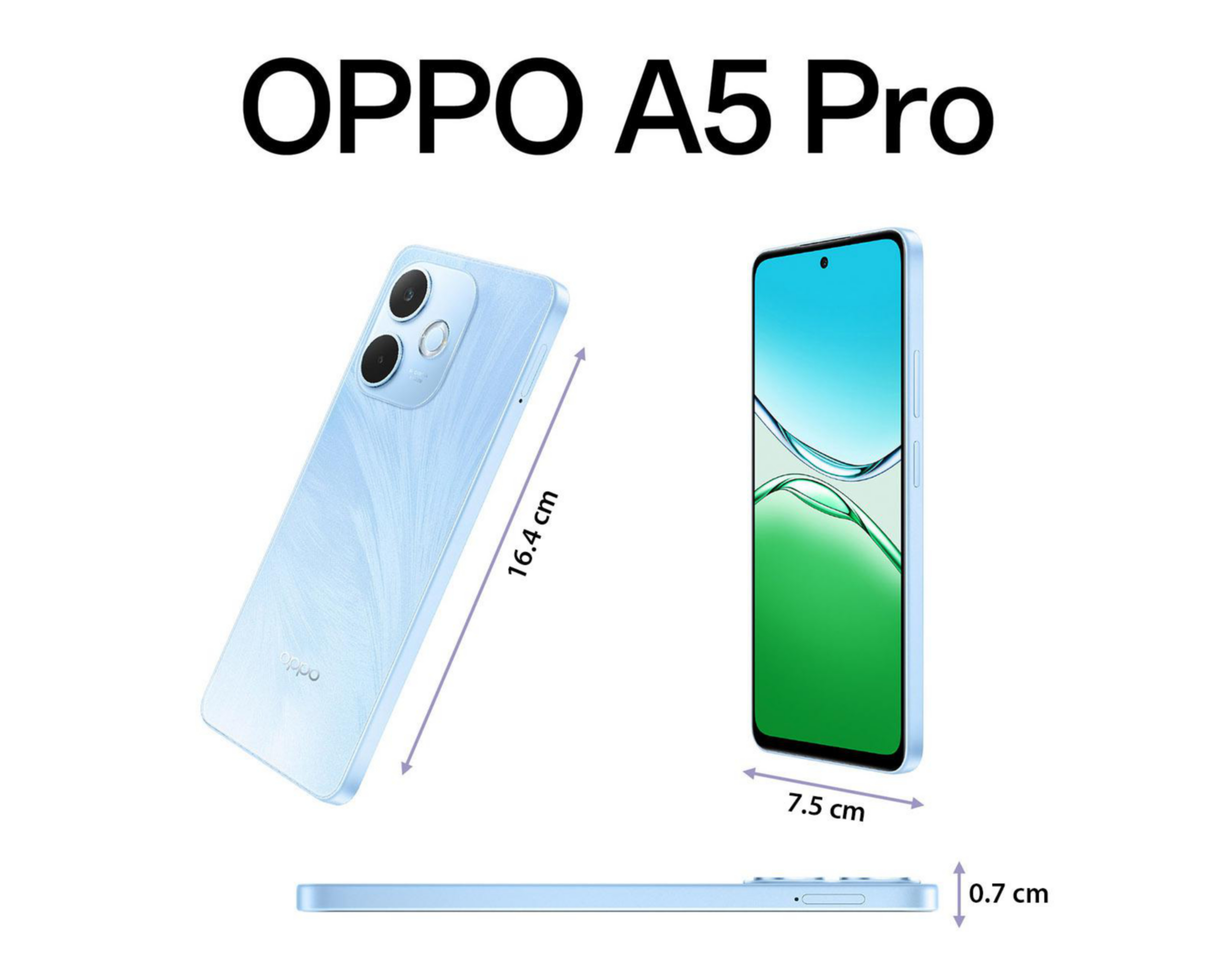 Foto 11 pulgar | AT&T OPPO A5 Pro 256 GB Azul