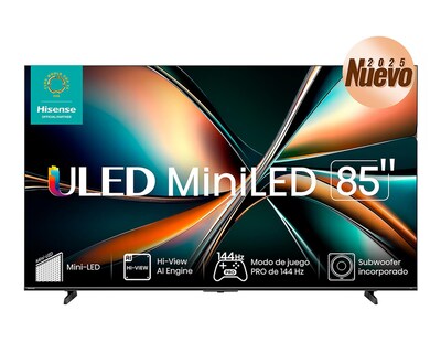 Foto 1 | Pantalla Smart TV Hisense ULED MiniLED 85 Pulgadas 4K 85U7QG