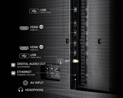 Foto 3 | Pantalla Smart TV Hisense ULED MiniLED 85 Pulgadas 4K 85U7QG